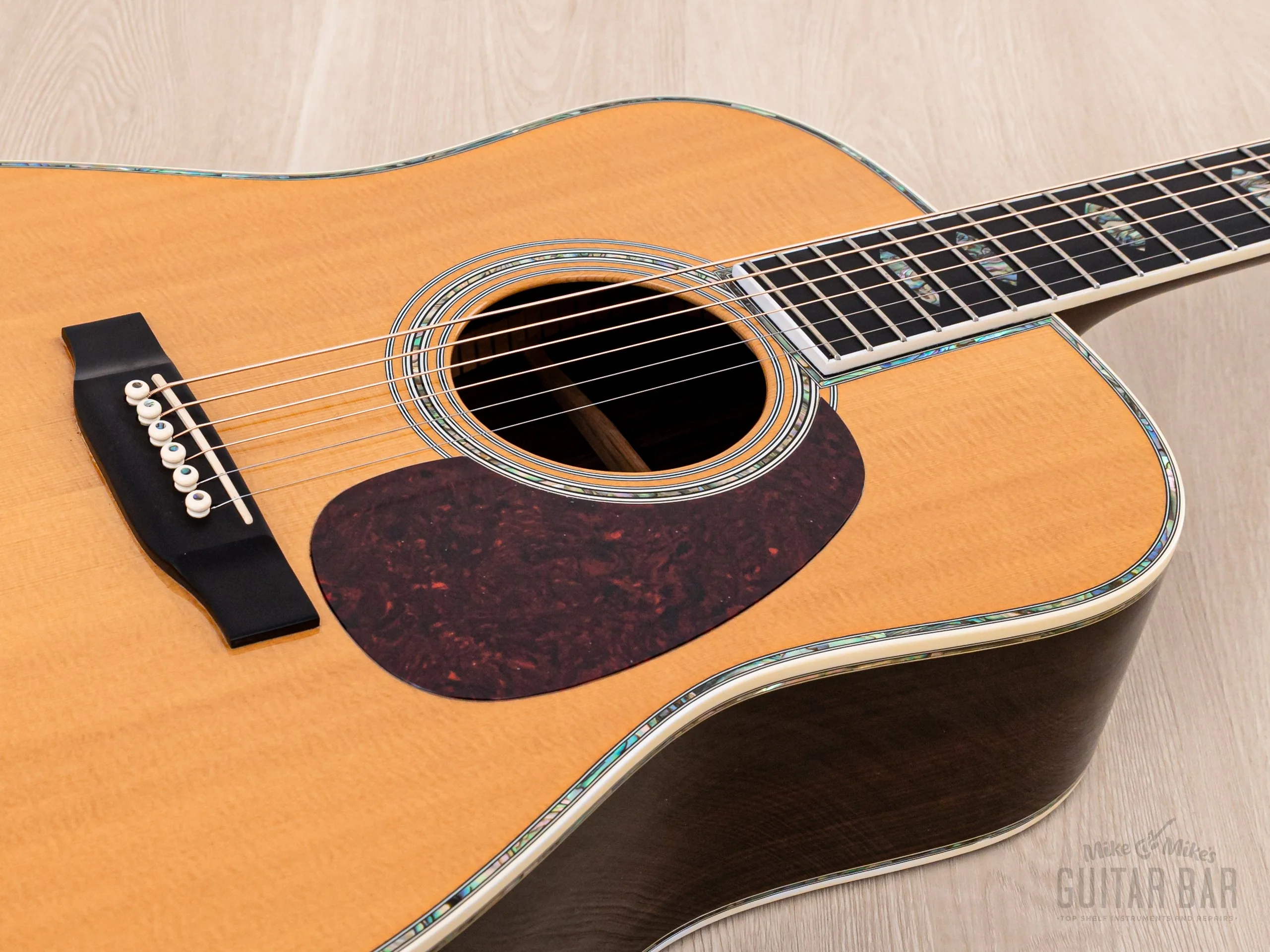 1995 Martin D-45 Dreadnought Acoustic Guitar, Near-Mint w/ Case, Paperwork - Image 8