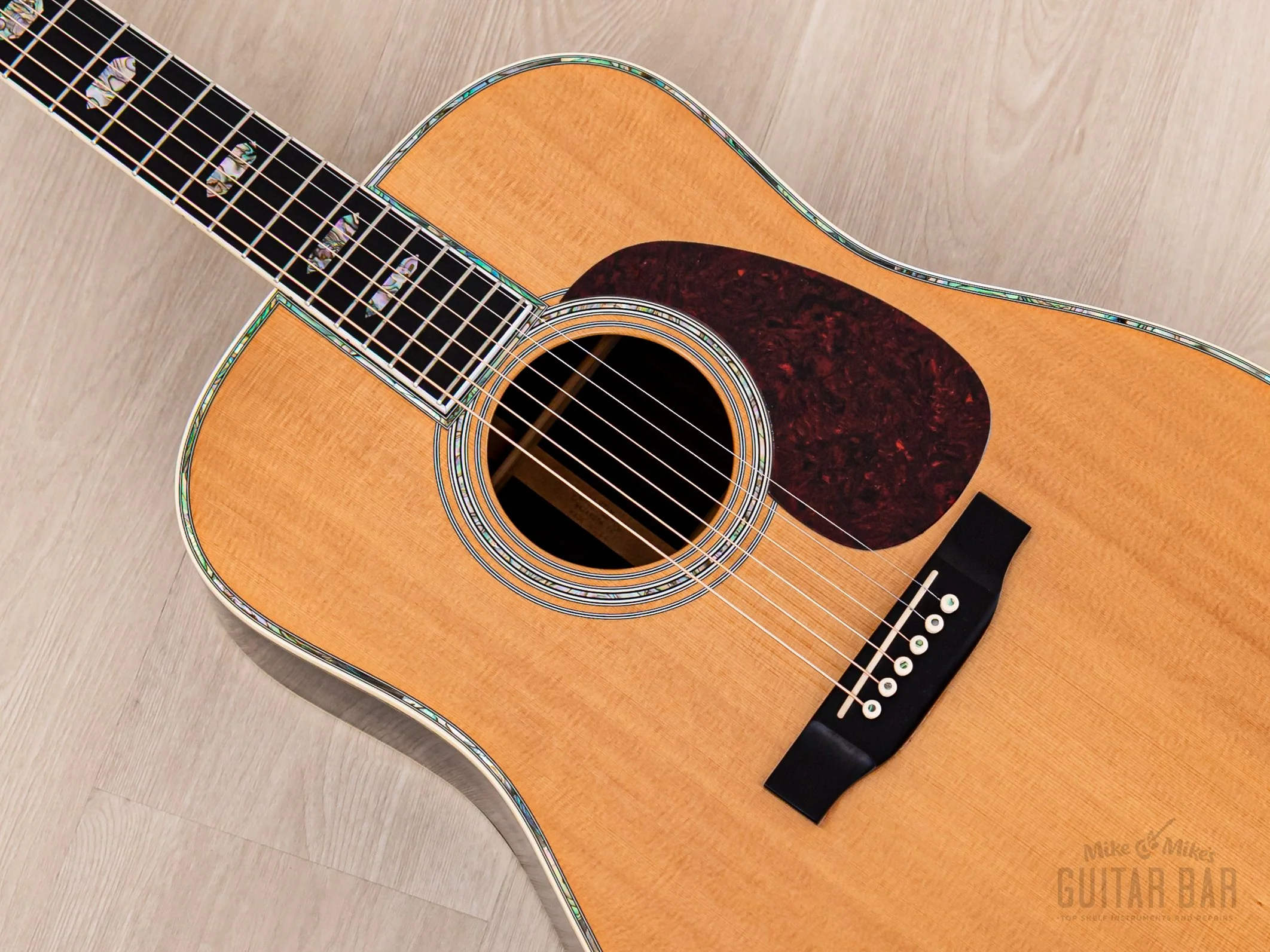 1995 Martin D-45 Dreadnought Acoustic Guitar, Near-Mint w/ Case, Paperwork - Image 9