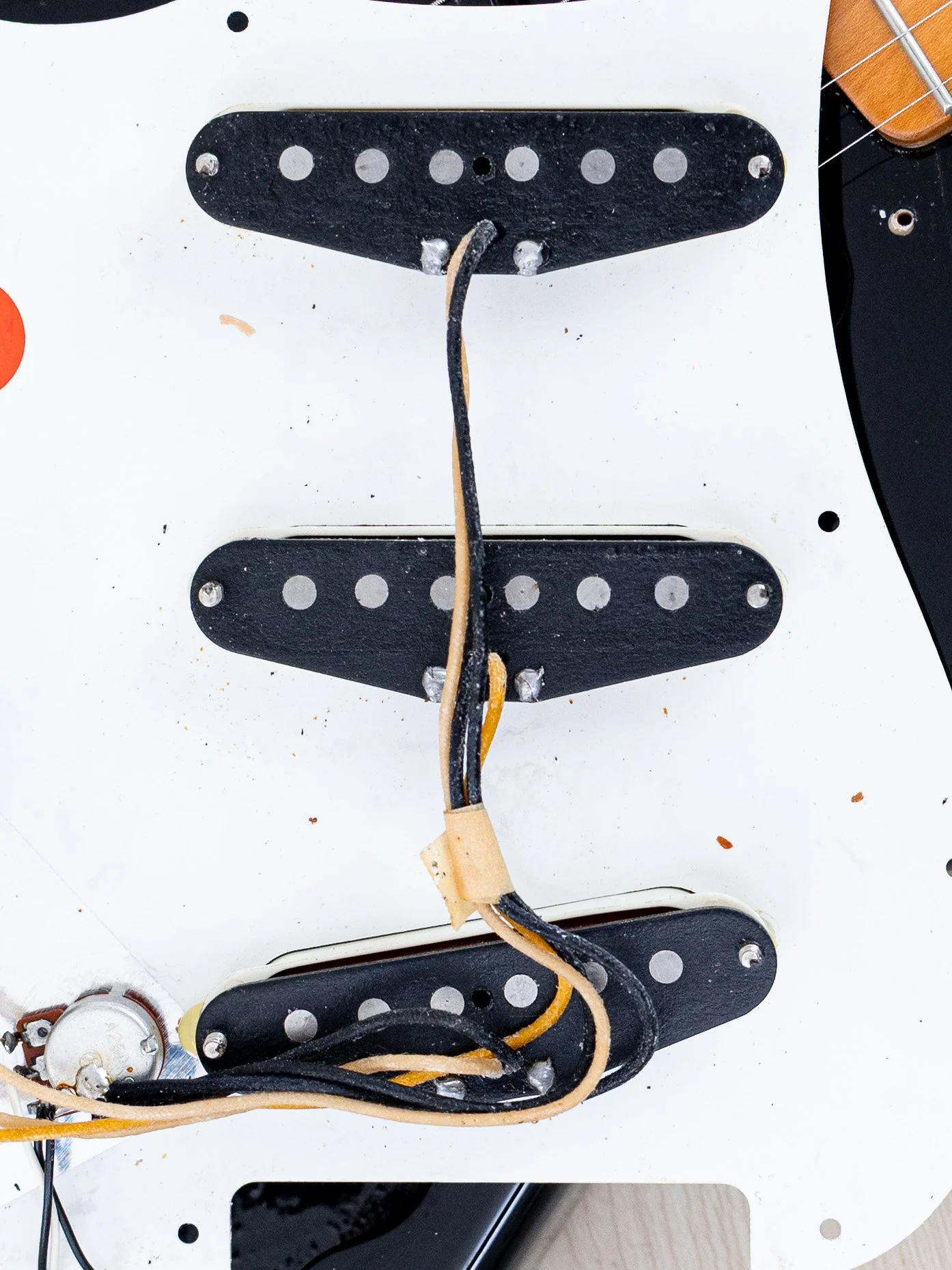 1996 Fender Stratocaster ‘72 Vintage Reissue ST72 Black, Non-Catalog w/ USA Texas Specials, Ash Body & Case, Japan MIJ - Image 20