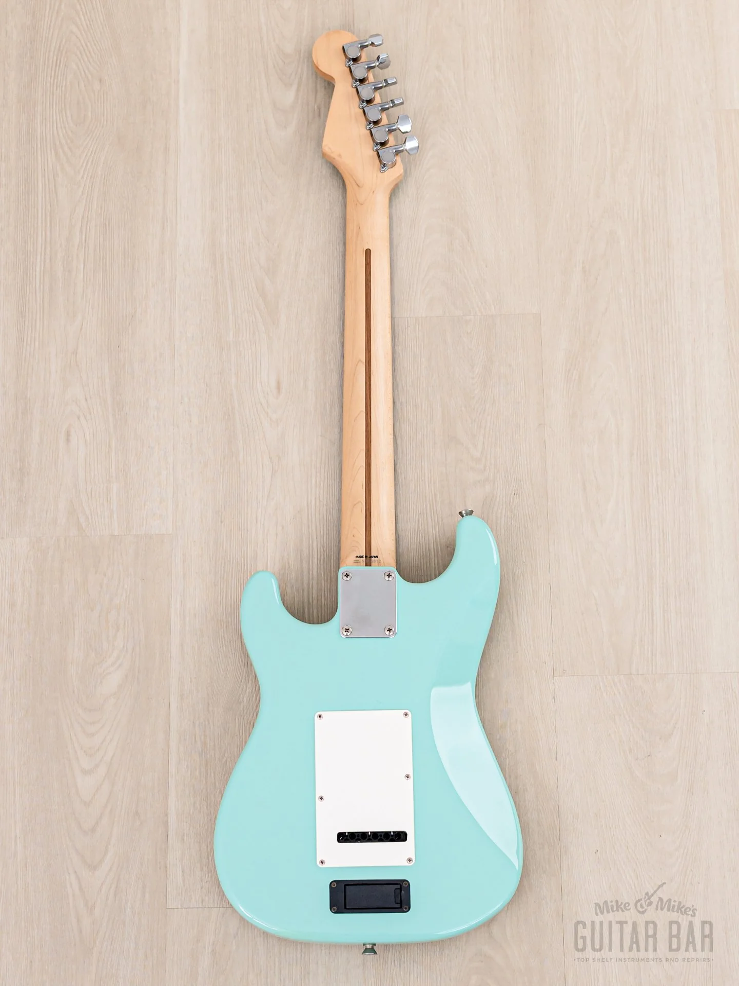 1996 Fender Stratocaster ST-Champ10 ST-CH-435 Mini Electric Guitar Sonic Blue w/ Built-In Speaker, Japan MIJ - Image 3