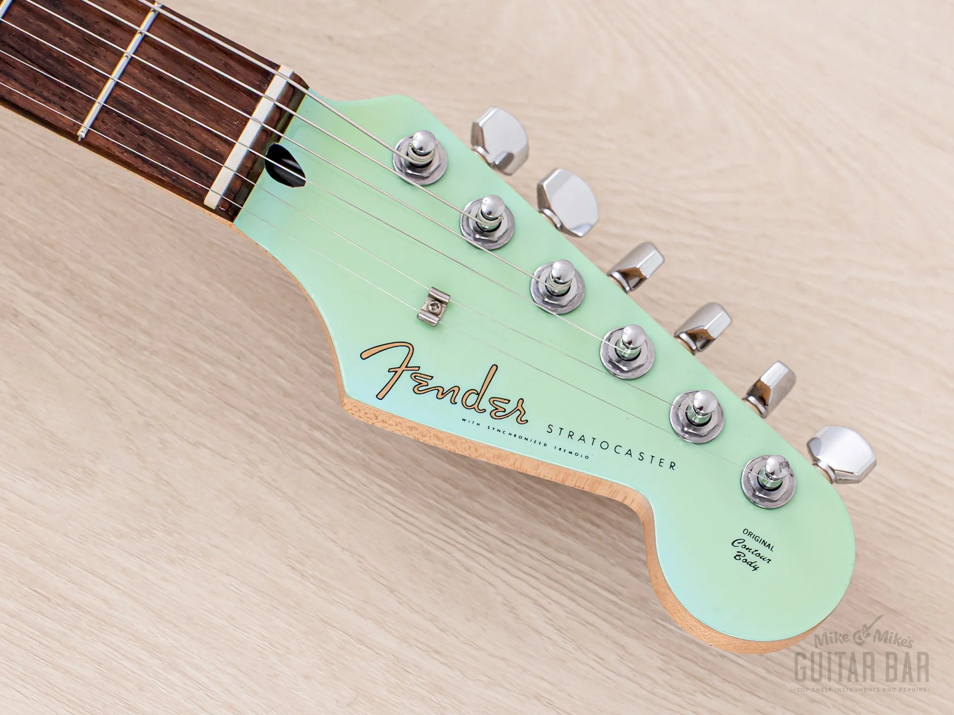 1996 Fender Stratocaster ST-Champ10 ST-CH-435 Mini Electric Guitar Sonic Blue w/ Built-In Speaker, Japan MIJ - Image 4