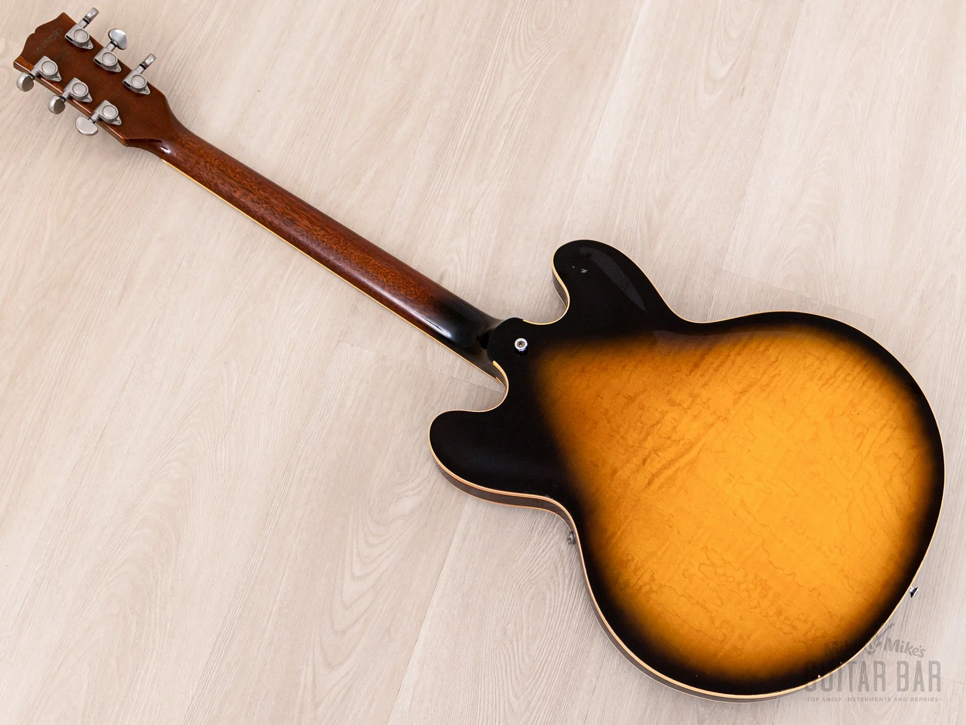 1996 Gibson ES-335 Dot Semi-Hollow Guitar Vintage Sunburst w/ 57 Classic PAFs, Fast Neck & Case - Image 13