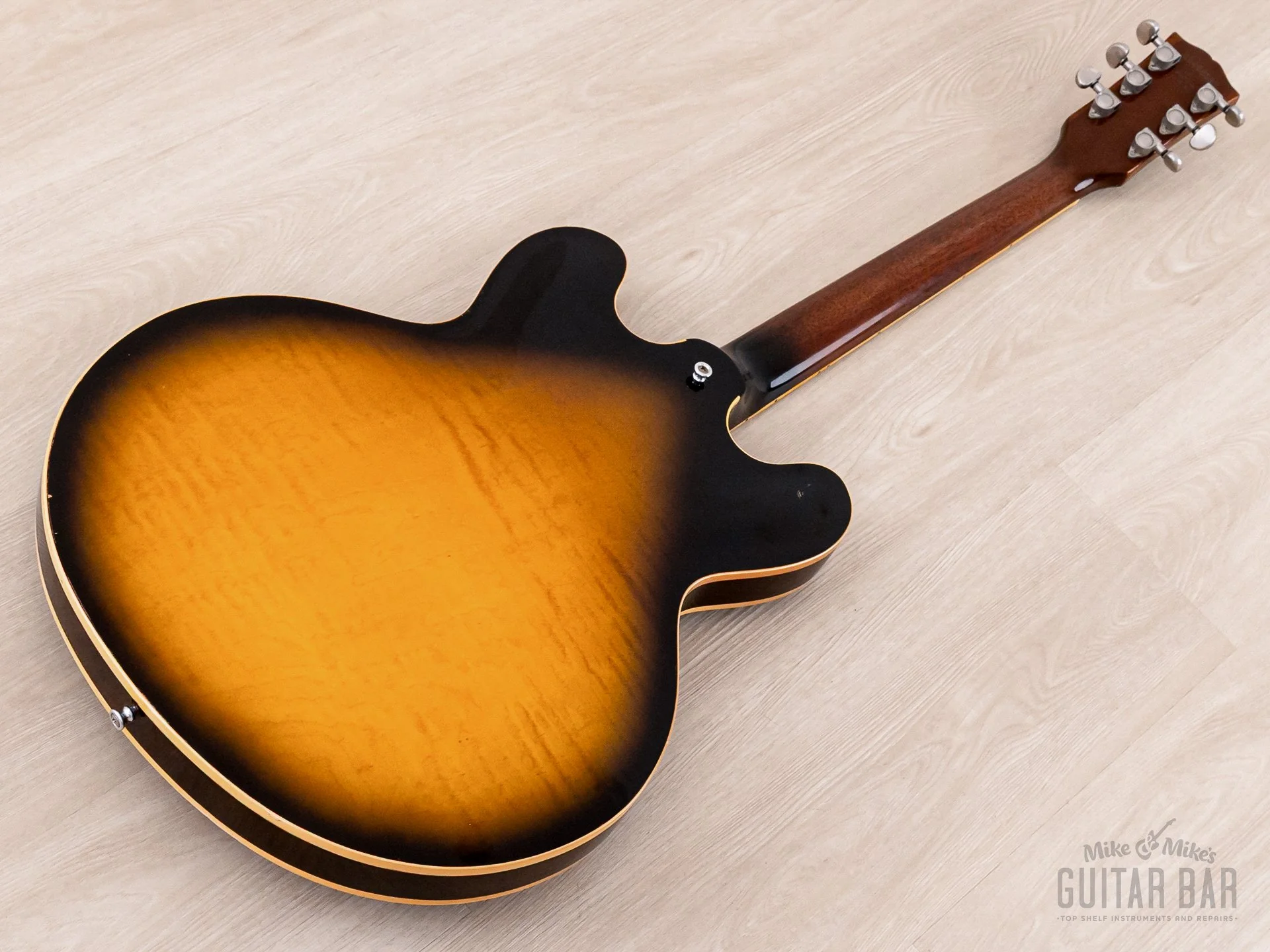 1996 Gibson ES-335 Dot Semi-Hollow Guitar Vintage Sunburst w/ 57 Classic PAFs, Fast Neck & Case - Image 14