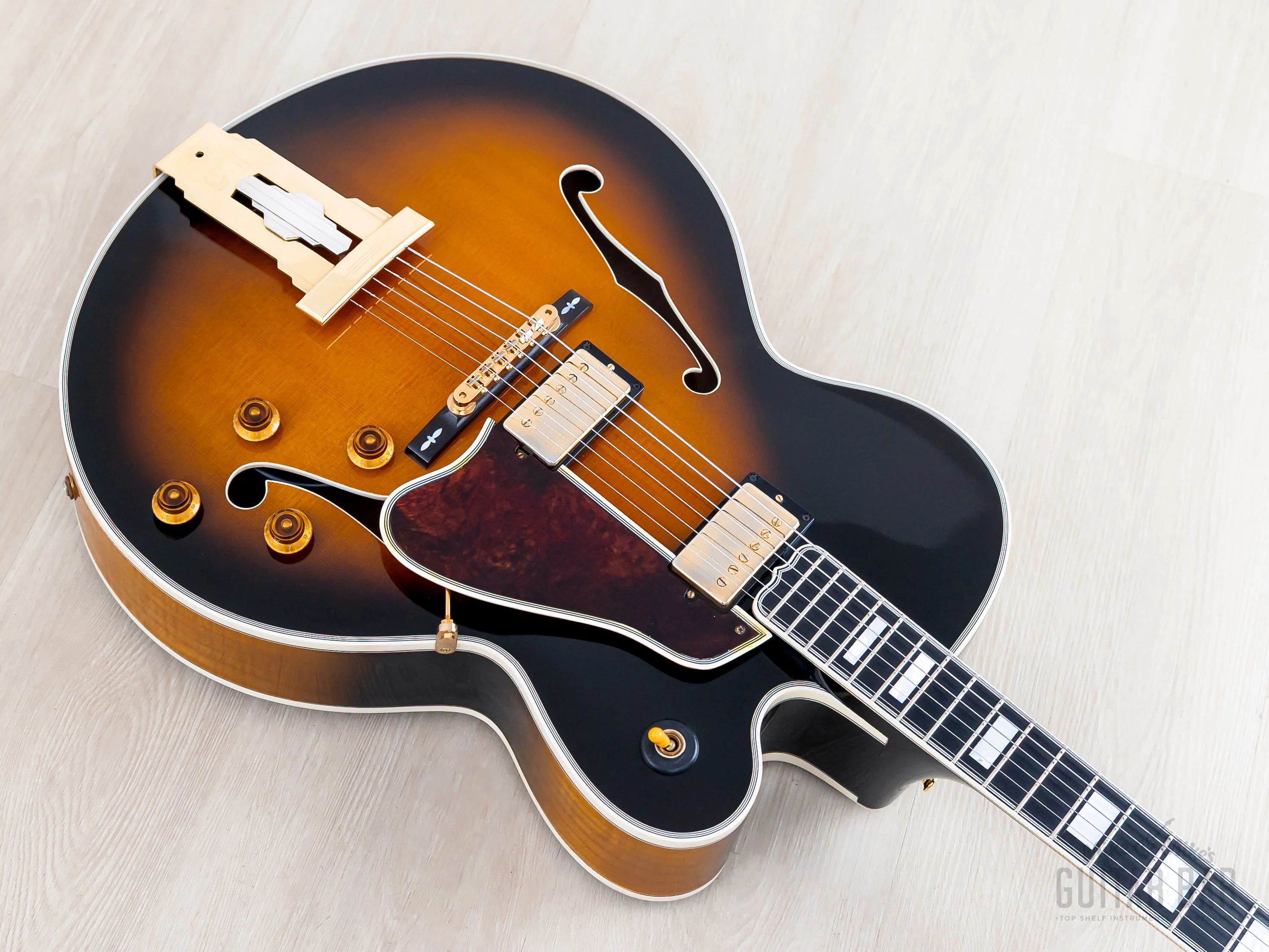 1996 Gibson L-5 CES Archtop Electric Guitar Sunburst Near-Mint w/ 57 Classic PAFs, Case - Image 10