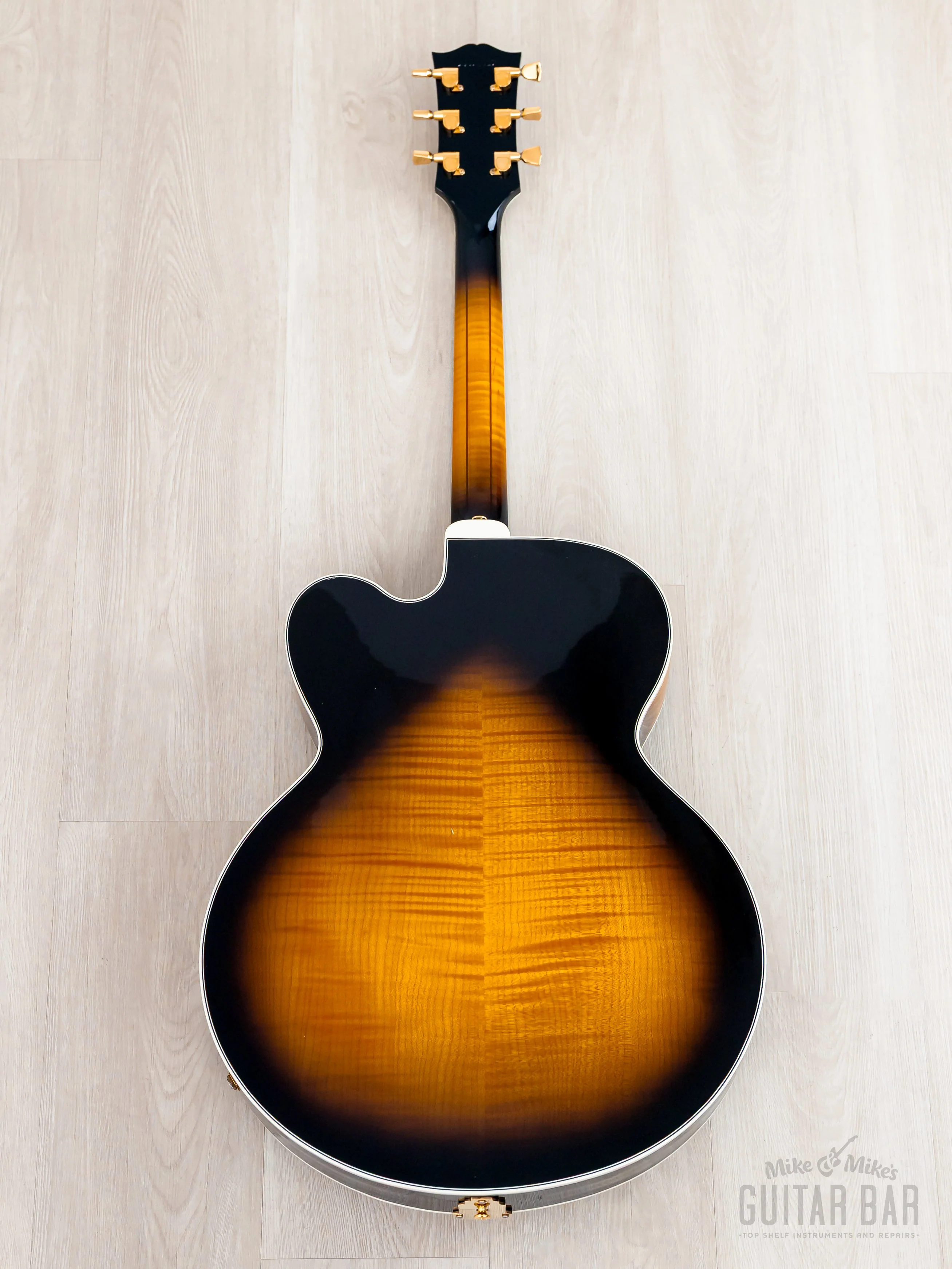 1996 Gibson L-5 CES Archtop Electric Guitar Sunburst Near-Mint w/ 57 Classic PAFs, Case - Image 3