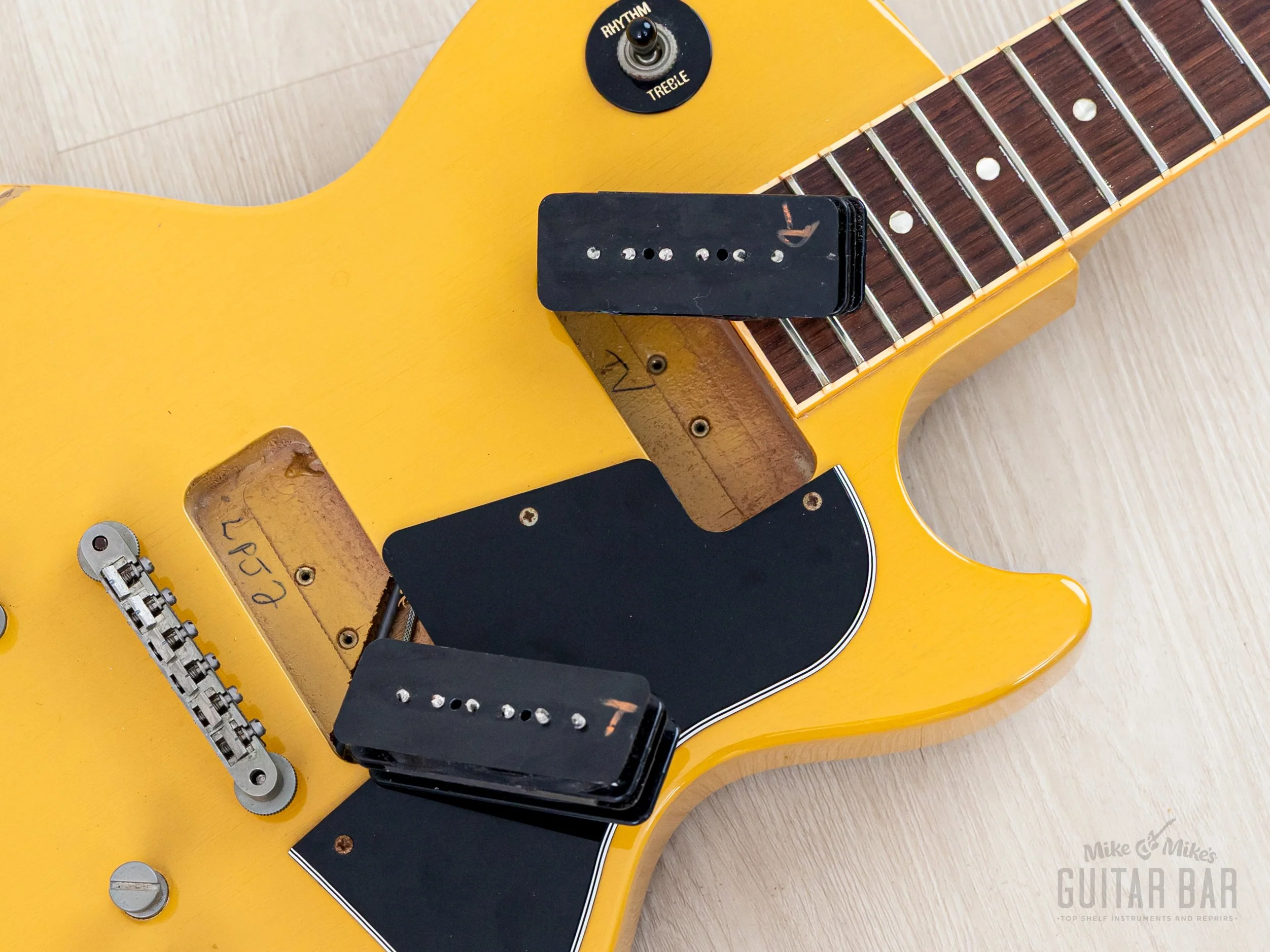 1996 Gibson Les Paul Special Single Cut TV Yellow w/ Case & Hangtags, Yamano - Image 17