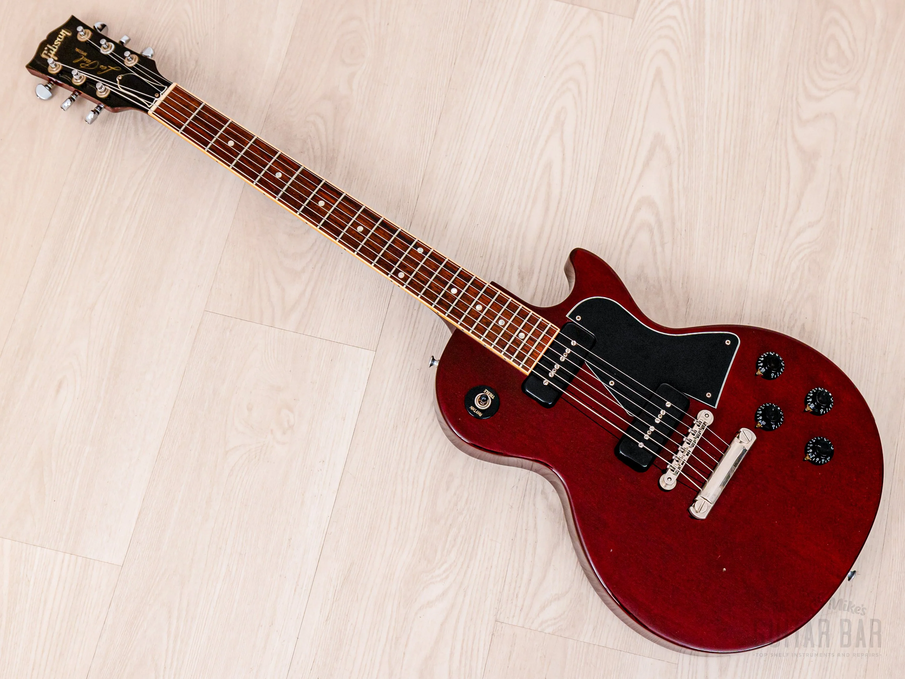 1996 Gibson Les Paul Special Single Cut Wine Red w/ Case, P-100 - Image 11