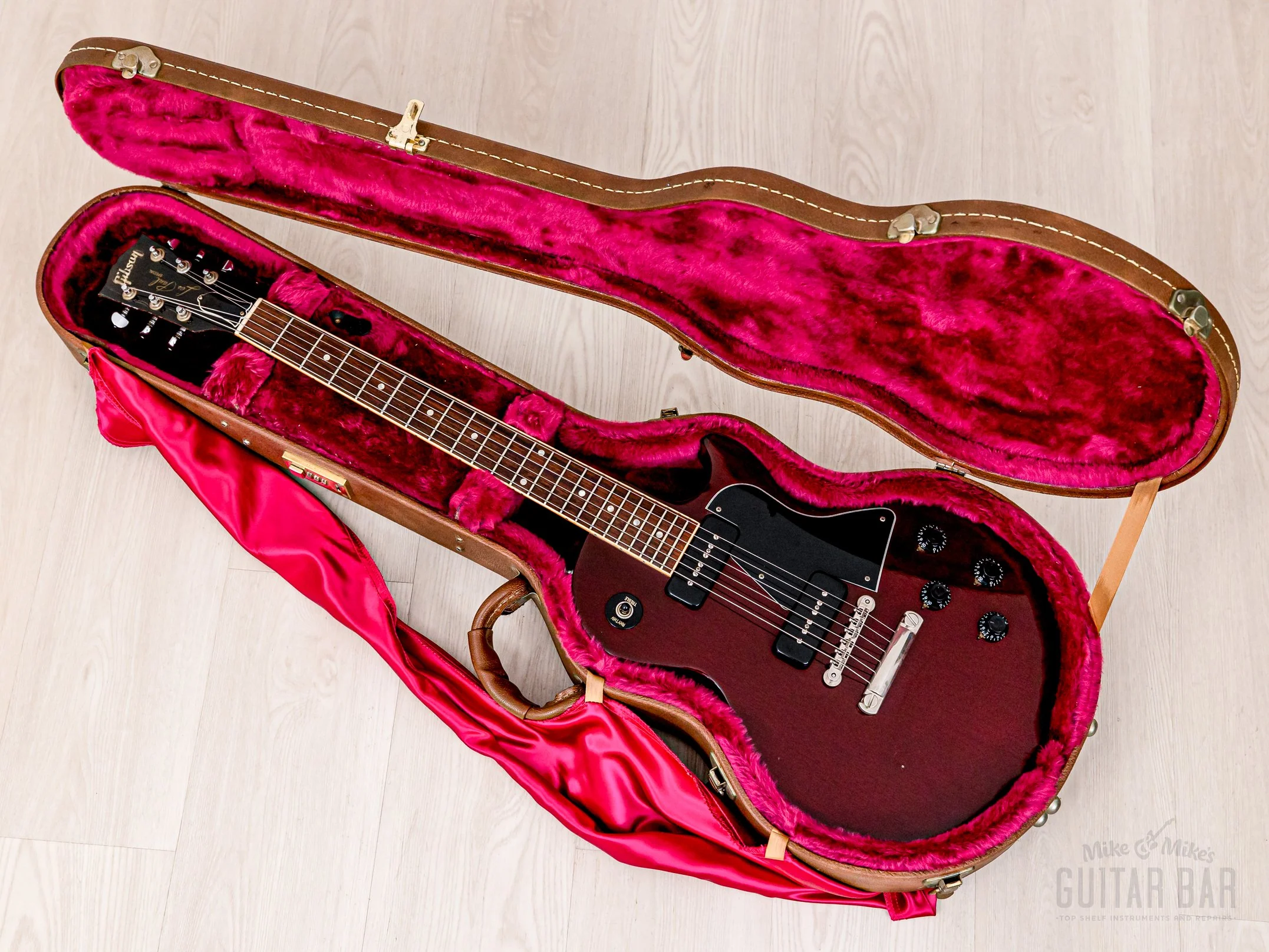 1996 Gibson Les Paul Special Single Cut Wine Red w/ Case, P-100 - Image 16