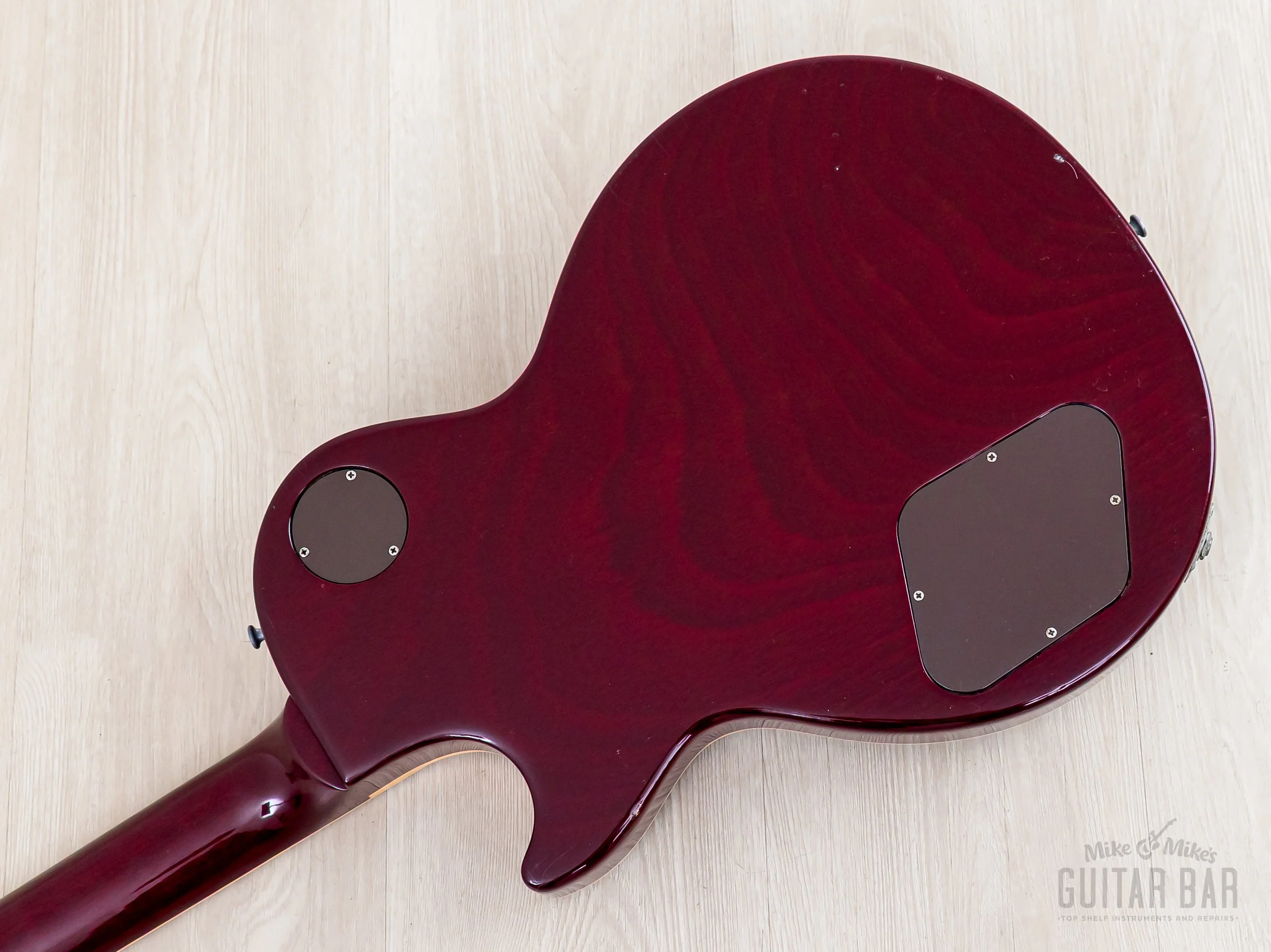 1996 Gibson Les Paul Standard Flame Top Wine Red One-Piece Body, 100% Original w/ Case - Image 14