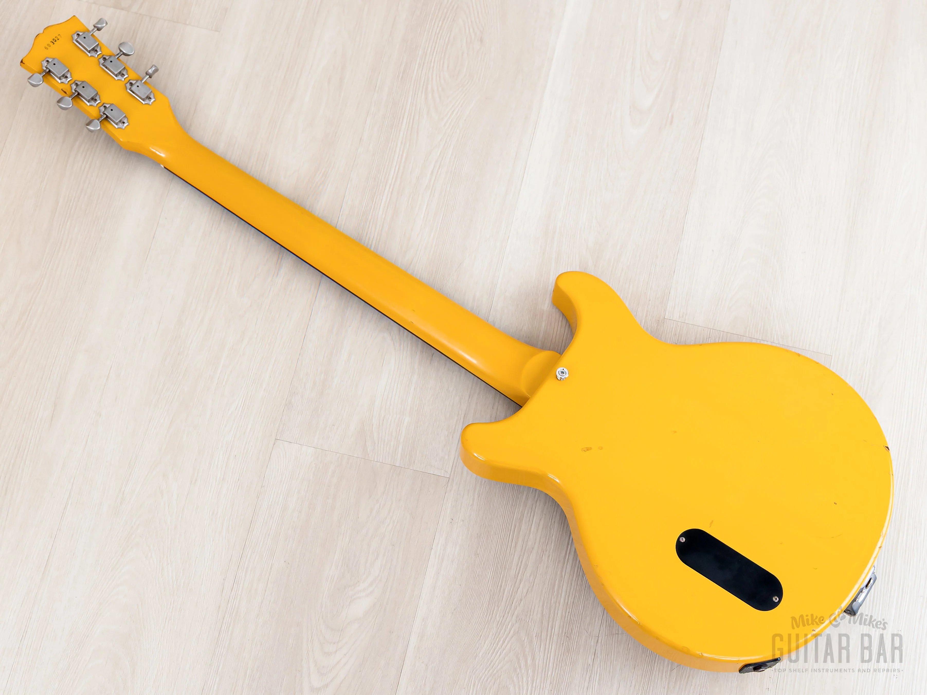 1996 Orville Les Paul Junior Double Cut LPJ-D65 TV Yellow w/ Bigsby B7, Gibson-Licensed Japan - Image 14