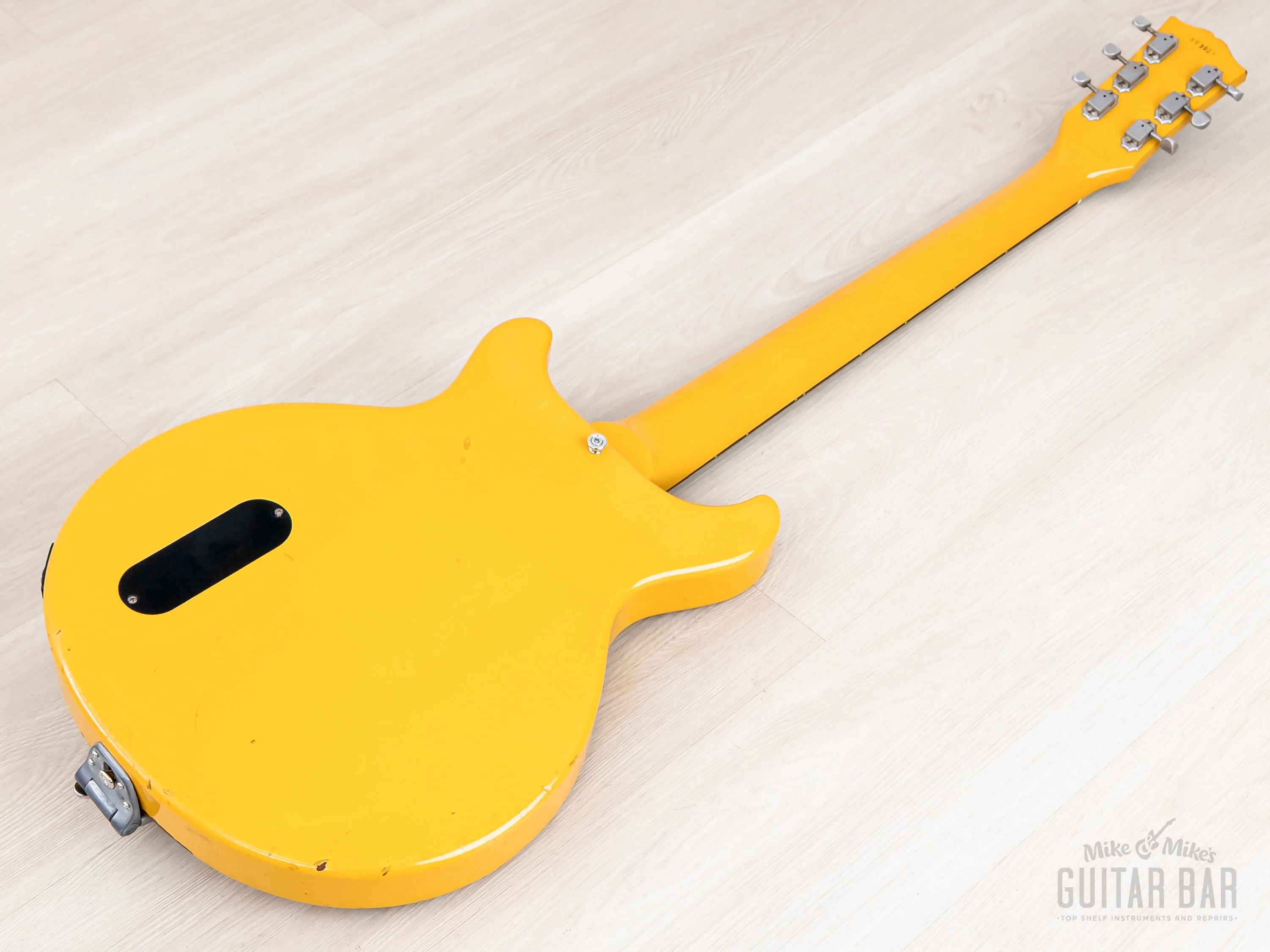 1996 Orville Les Paul Junior Double Cut LPJ-D65 TV Yellow w/ Bigsby B7, Gibson-Licensed Japan - Image 15