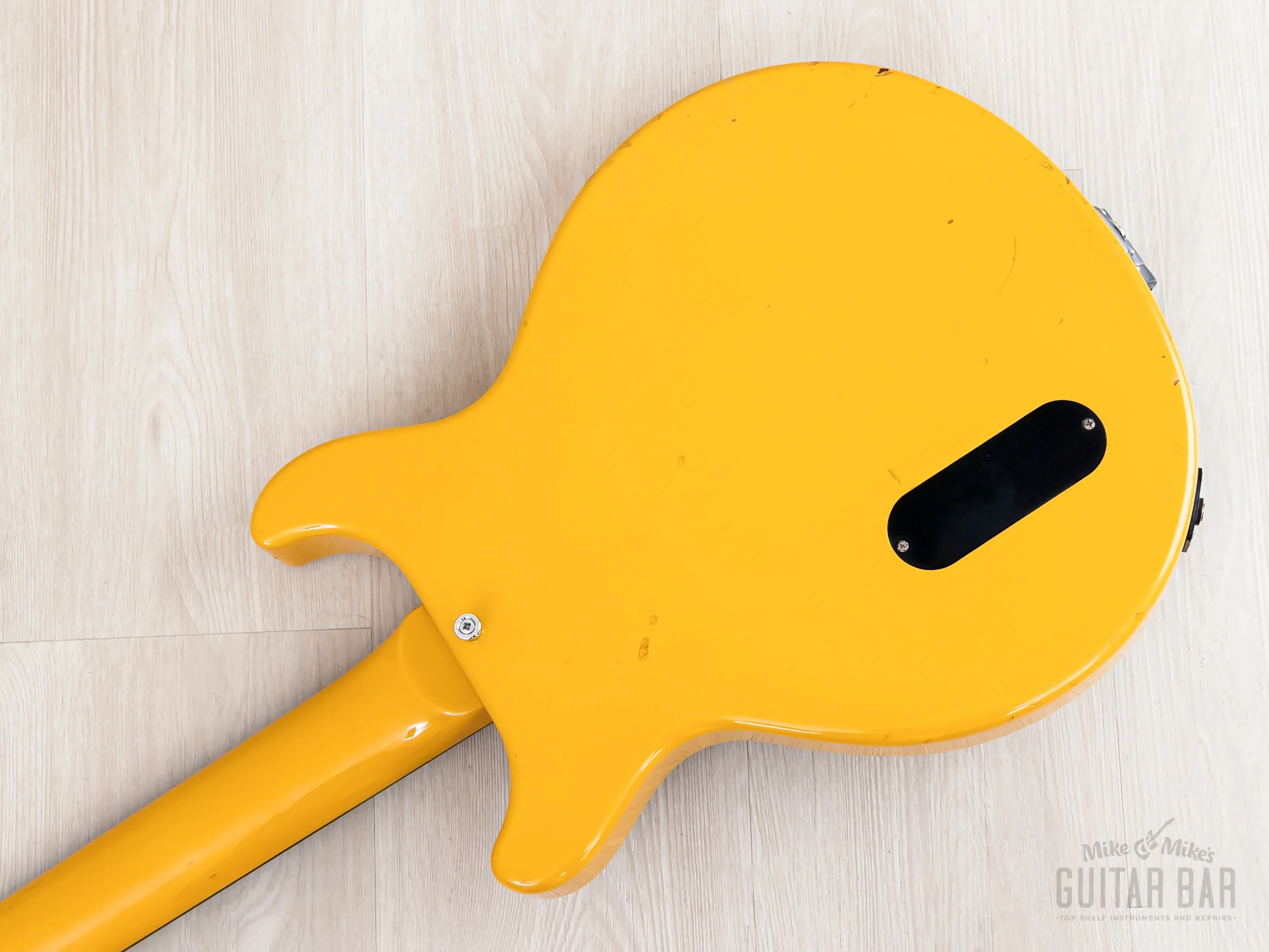 1996 Orville Les Paul Junior Double Cut LPJ-D65 TV Yellow w/ Bigsby B7, Gibson-Licensed Japan - Image 16