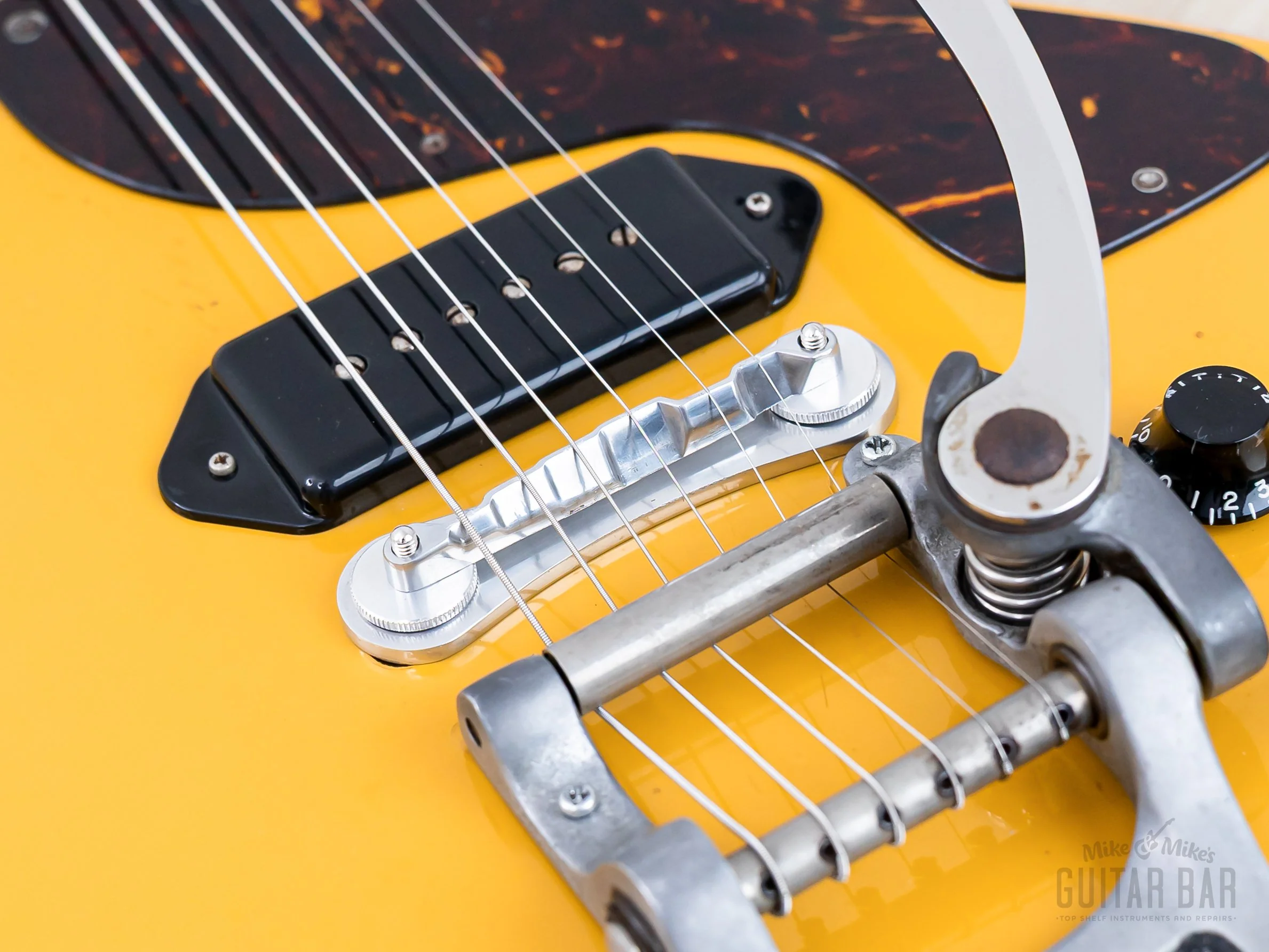 1996 Orville Les Paul Junior Double Cut LPJ-D65 TV Yellow w/ Bigsby B7, Gibson-Licensed Japan - Image 8