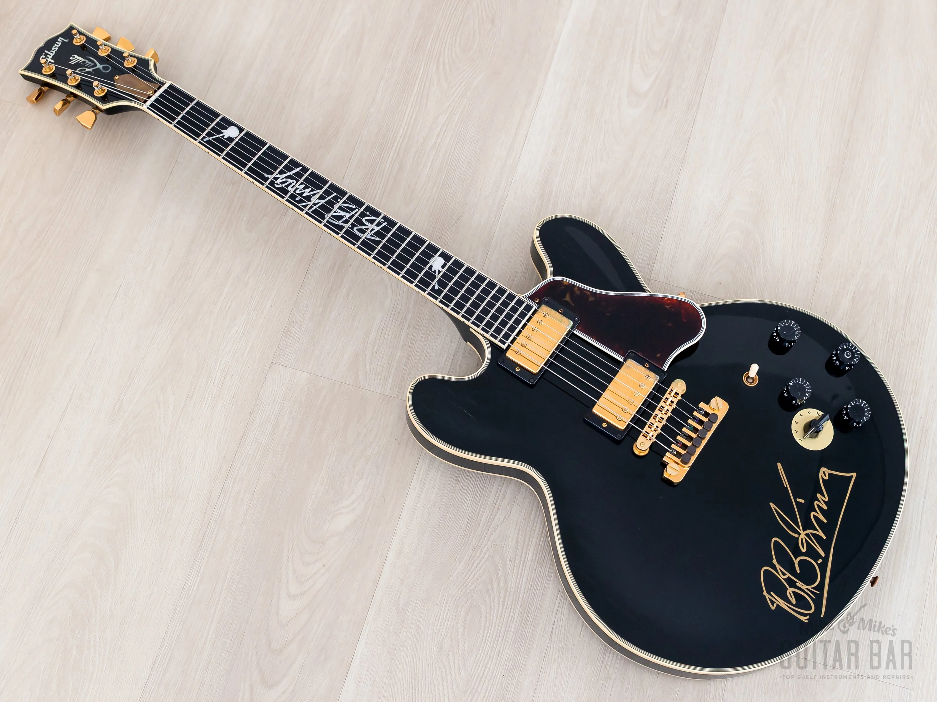 1997 Gibson B.B. King Lucille ES-355 70th Anniversary Limited Edition, Near-Mint & Signed w/ Case, Tags - Image 13