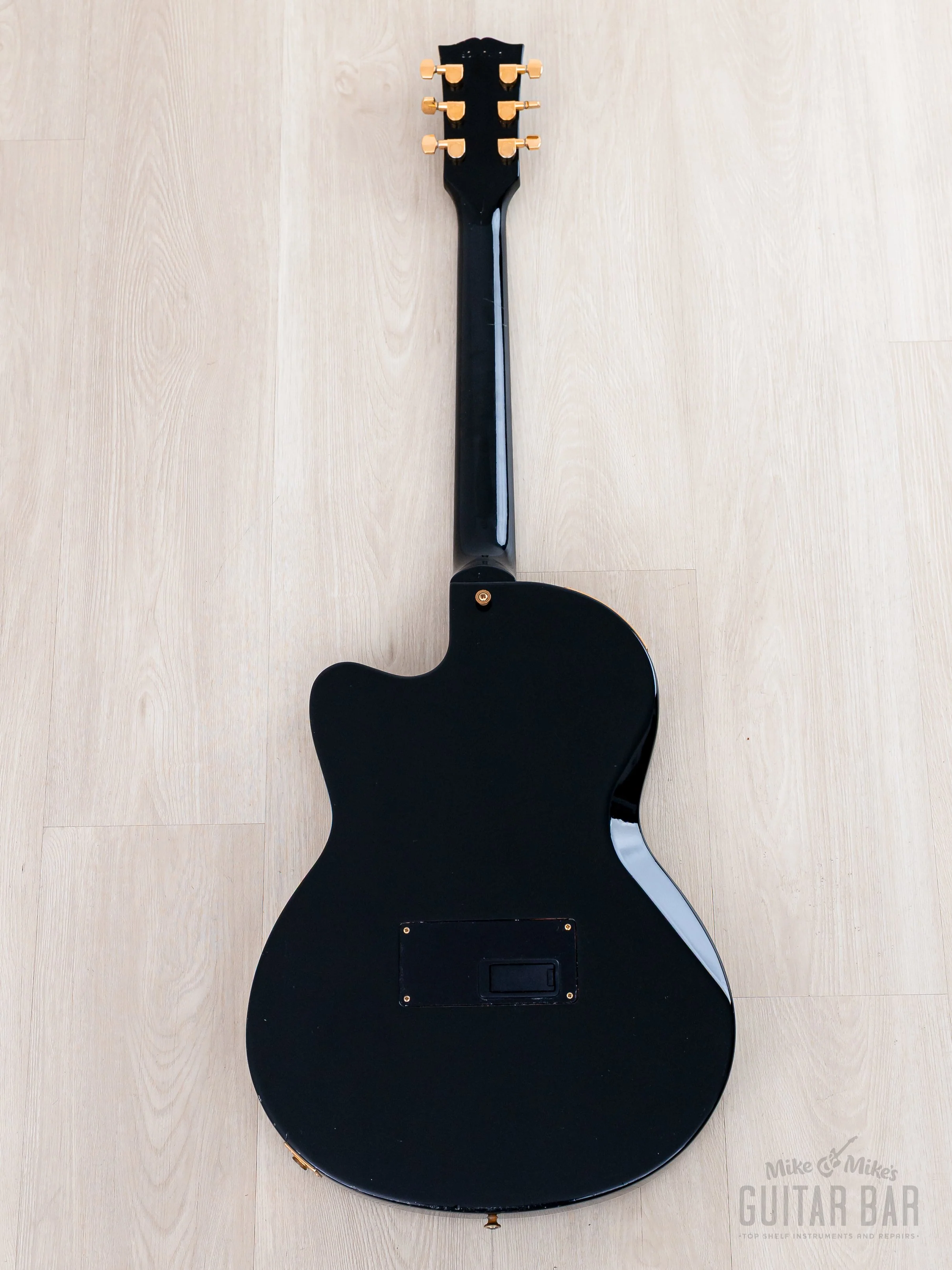 1997 Gibson Chet Atkins SST Ebony Acoustic Electric Steel String Guitar w/ Case - Image 3