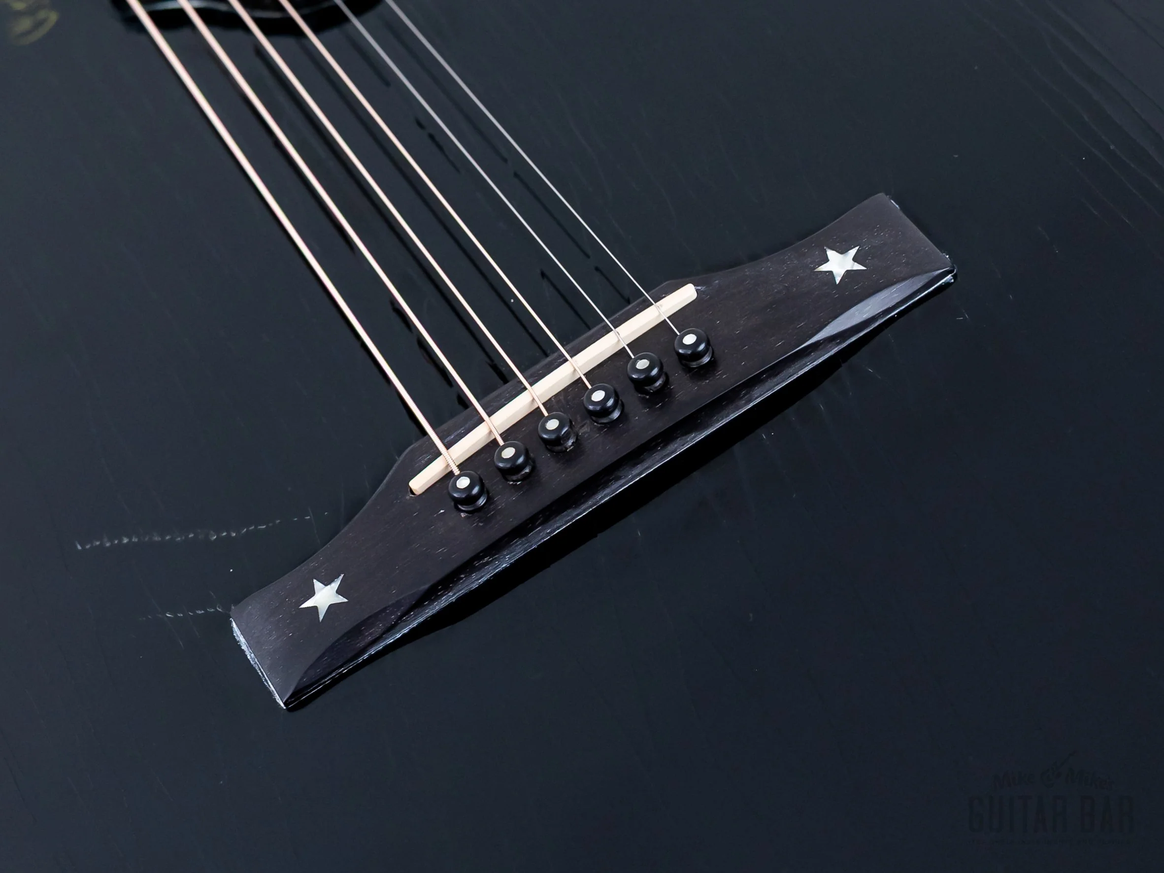 1997 Gibson Chet Atkins SST Ebony Acoustic Electric Steel String Guitar w/ Case - Image 8