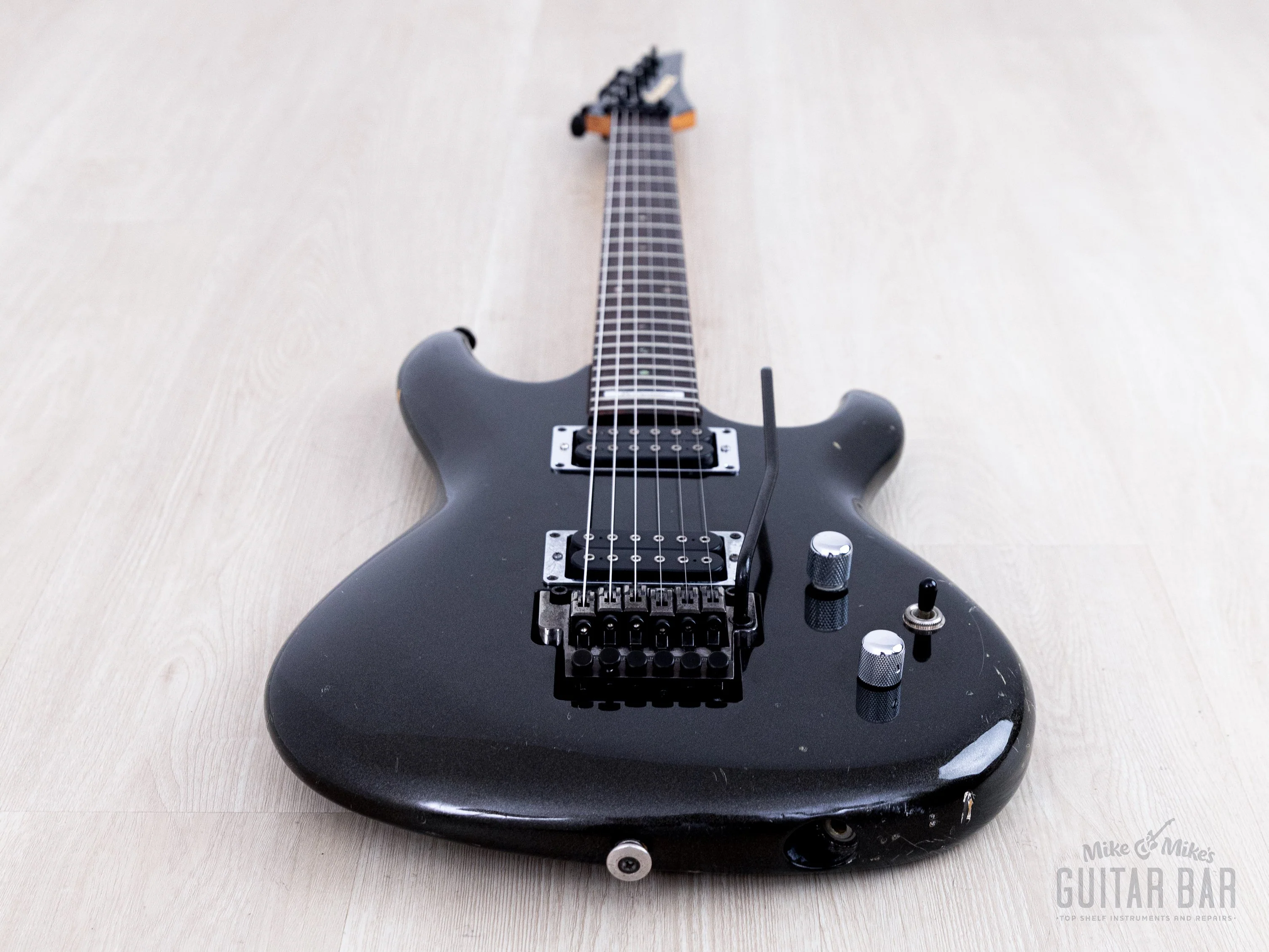 1997 Ibanez JS1000-BP Joe Satriani Signature Black Pearl HH w/ DiMarzio, Lo-Pro Edge - Image 11
