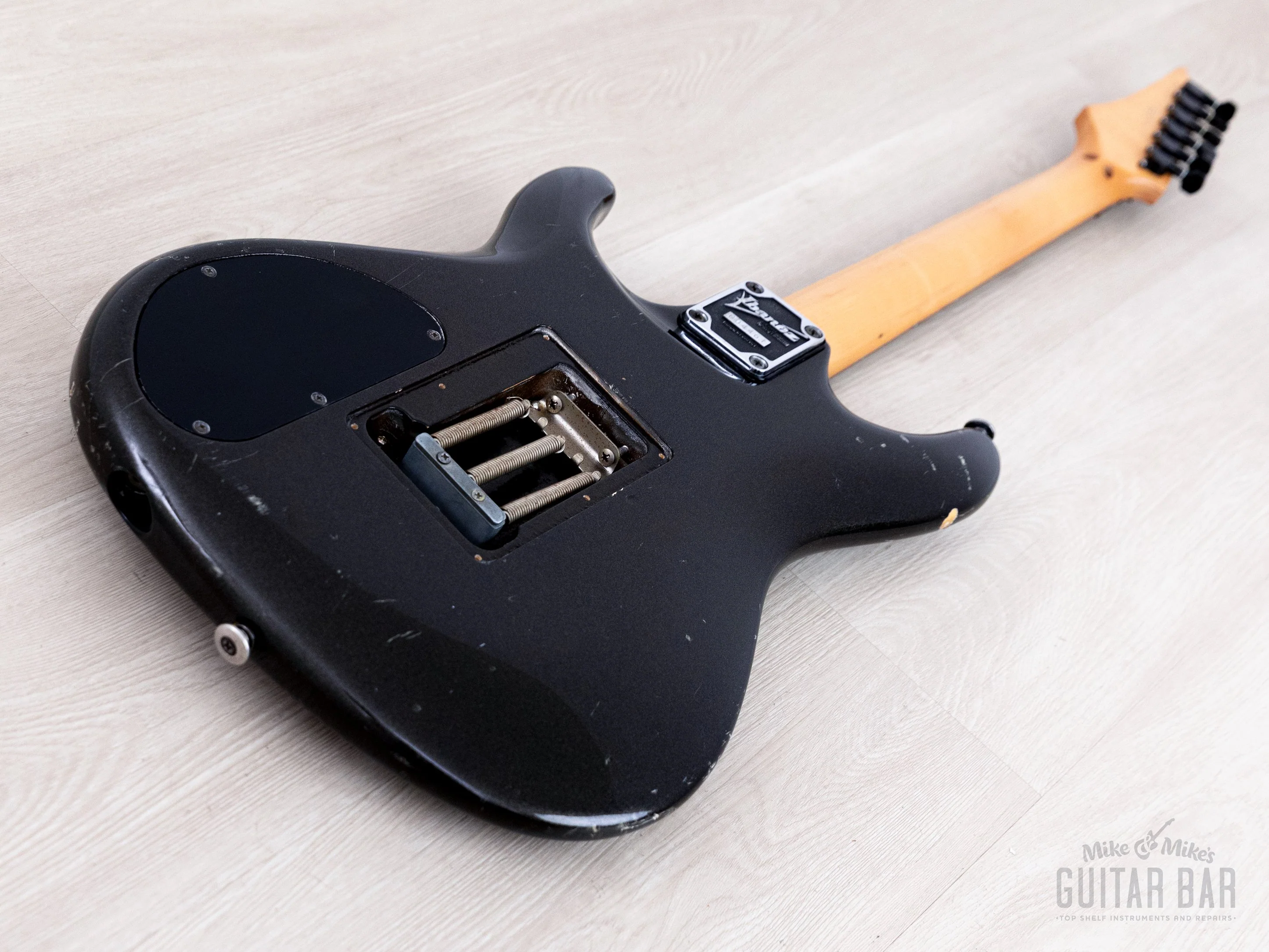 1997 Ibanez JS1000-BP Joe Satriani Signature Black Pearl HH w/ DiMarzio, Lo-Pro Edge - Image 14