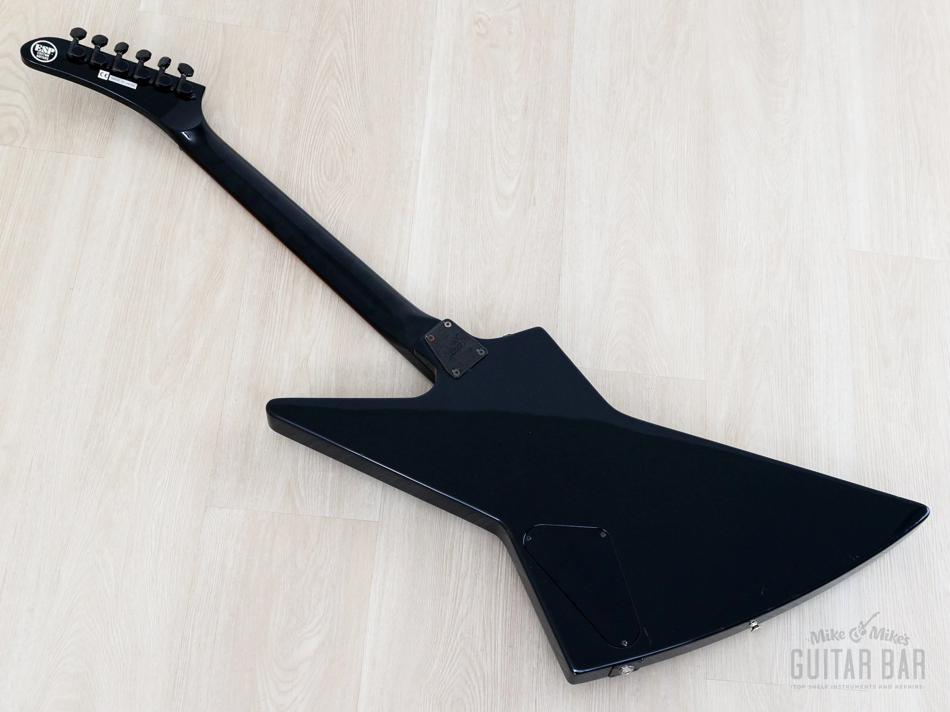 1998 ESP Custom EXP Explorer Black w/ EMG 81 w/ Case - Image 12