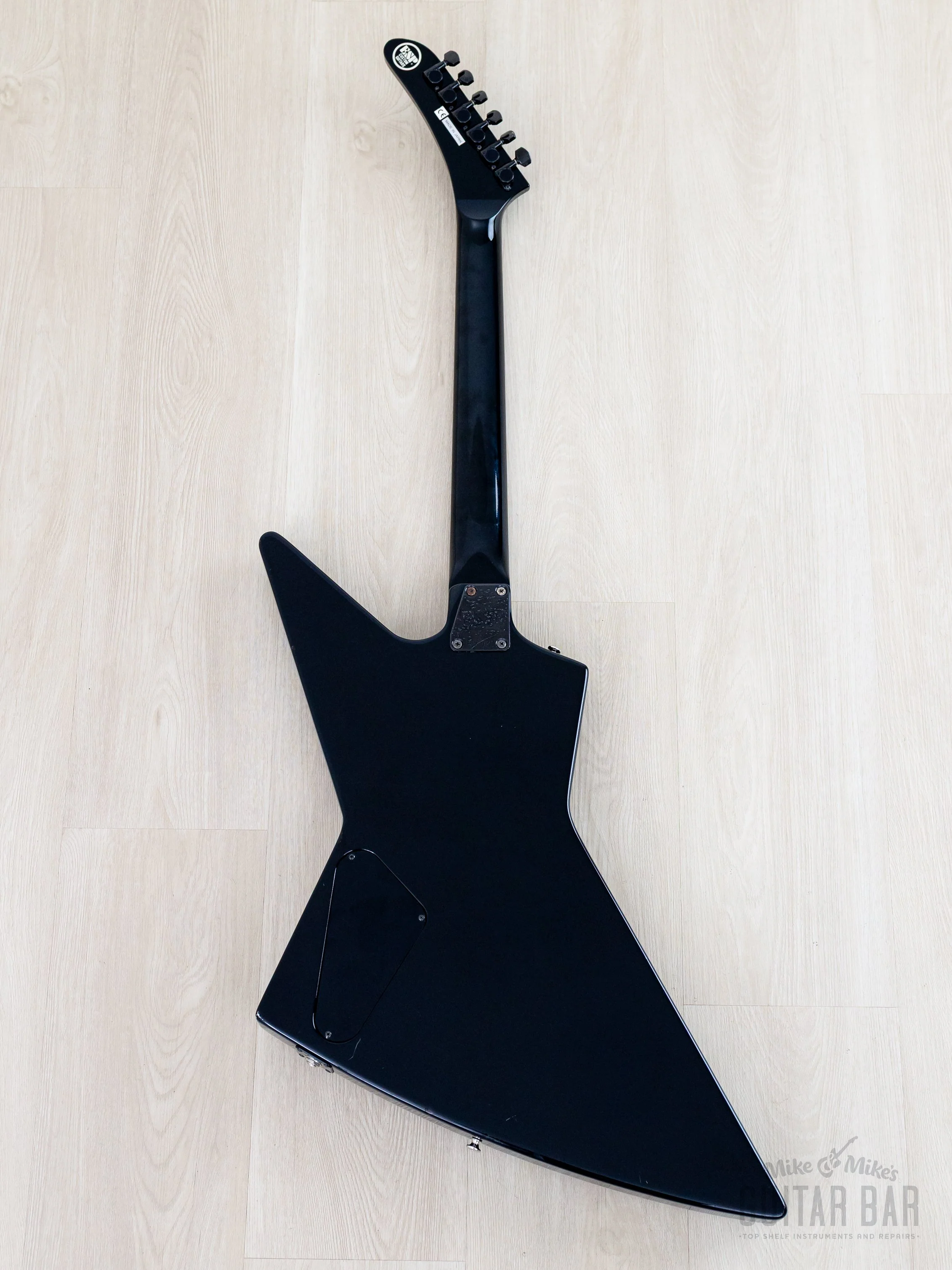 1998 ESP Custom EXP Explorer Black w/ EMG 81 w/ Case - Image 3