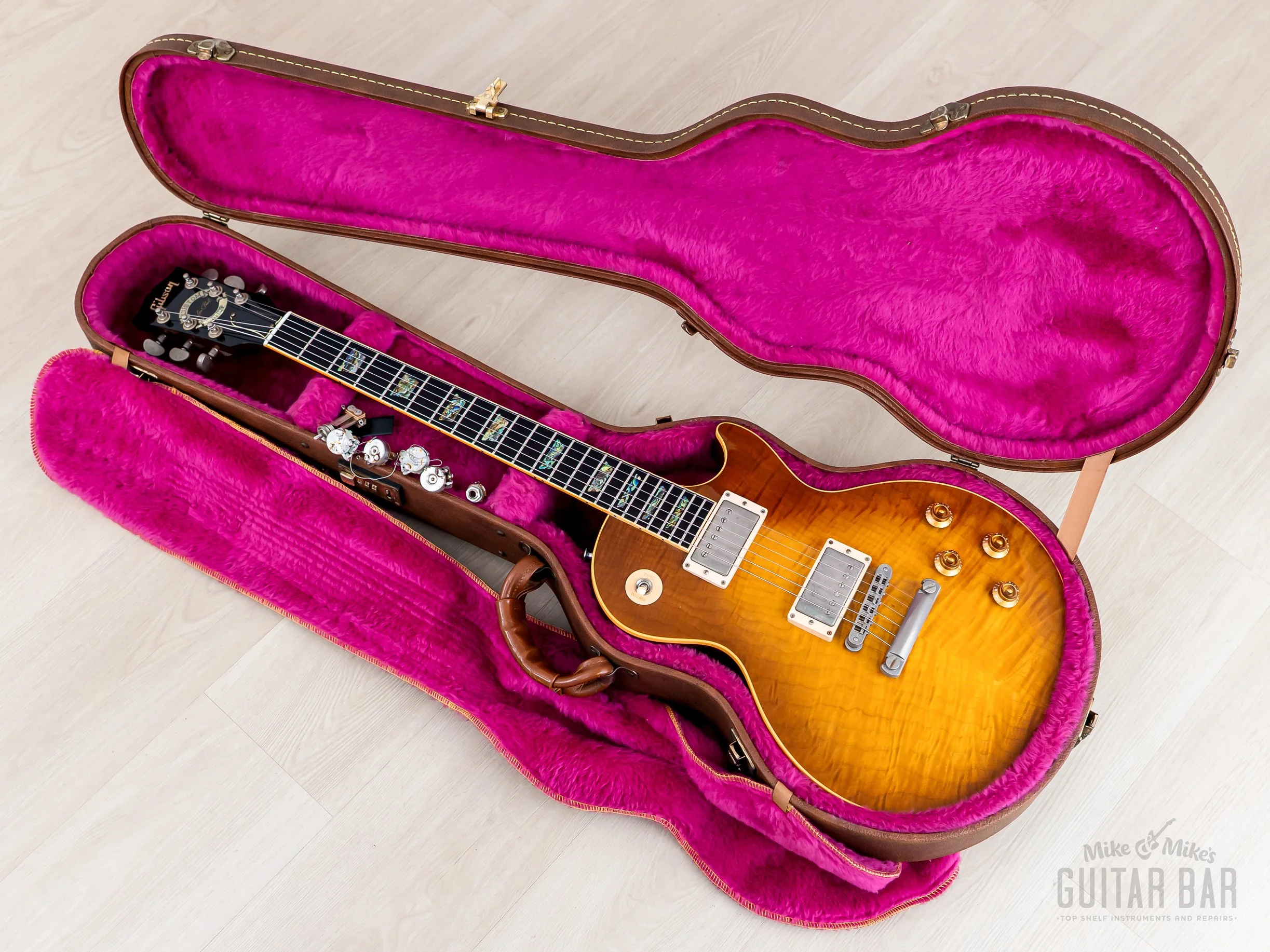 1998 Gibson Custom Shop Les Paul Elegant Butterscotch AAA Flame Top, Near-Mint w/ Case - Image 19