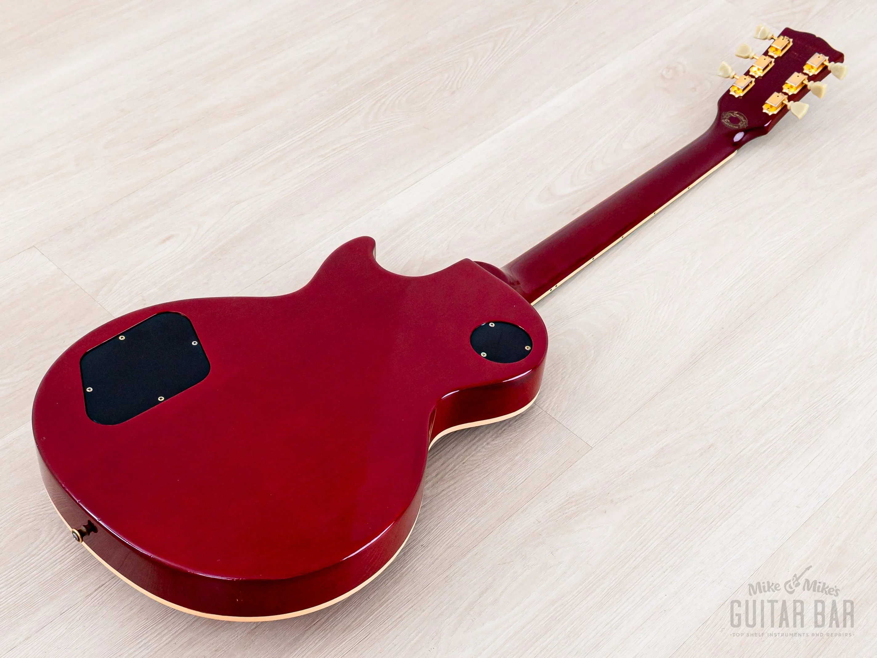 1998 Gibson Les Paul Standard Plus Limited Edition Flame Top Cherry Sunburst w/ 57 Classic PAFs & Case, Yamano - Image 13