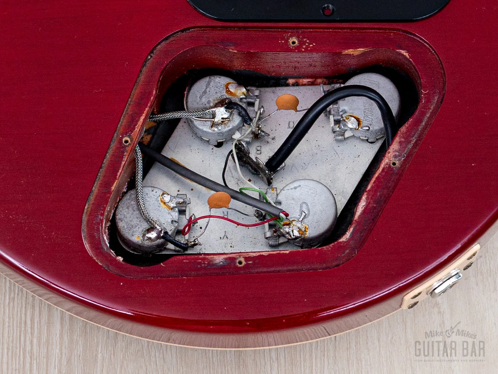 1998 Gibson Les Paul Standard Plus Limited Edition Flame Top Cherry Sunburst w/ 57 Classic PAFs & Case, Yamano - Image 15