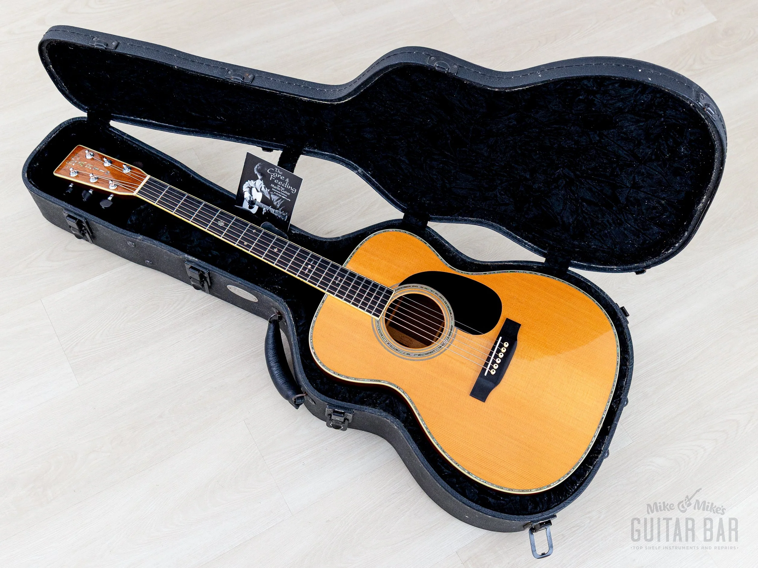 1998 Martin Custom 000-28 Brazilian Rosewood w/ Abalone Purfling, Pre-War Inlay & Case - Image 19