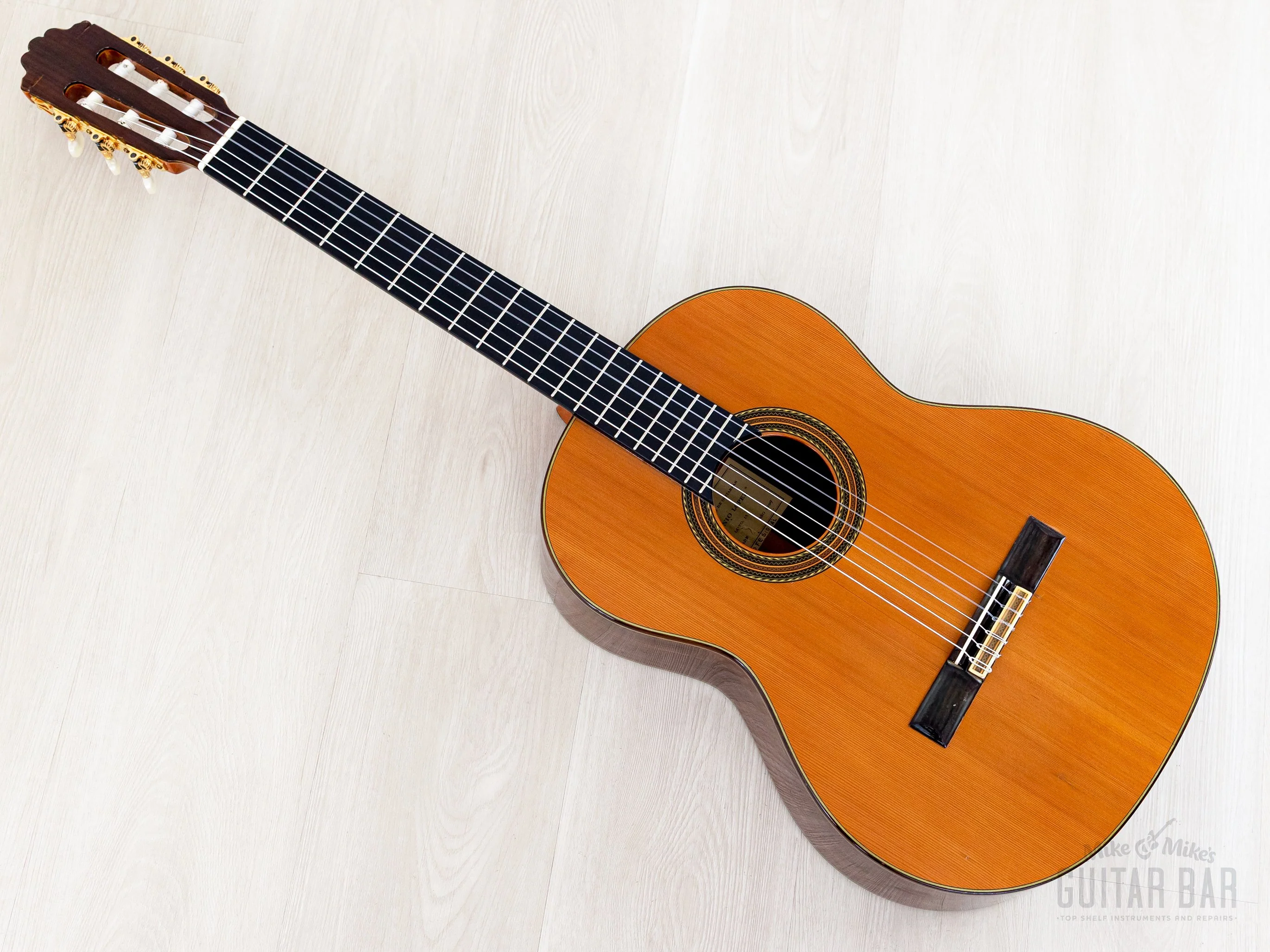 1999 Antonio Lopez Loto 15 Profesional Classical Acoustic Guitar Spruce & Rosewood w/ Case - Image 13
