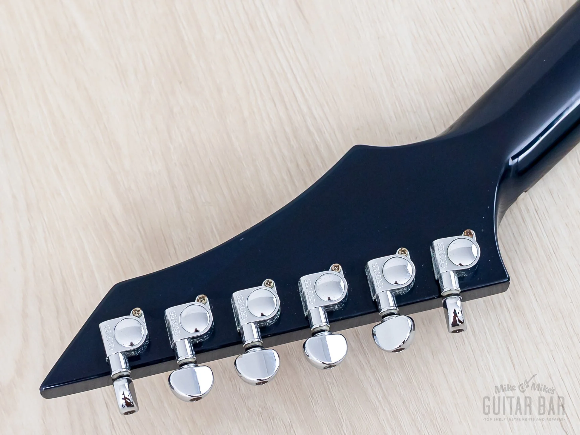 2002 B.C. Rich USA Ironbird Neck Through Quilt Top Transparent Blue w/ DiMarzio - Image 5