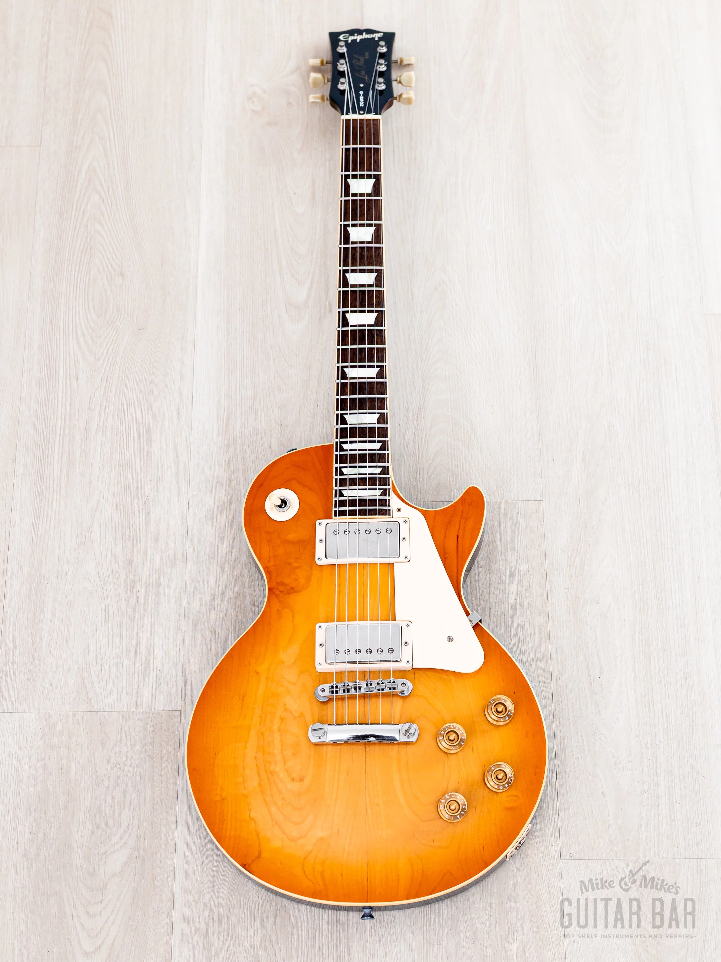 1999 Epiphone by Gibson Les Paul Standard w/ Open Book Headstock, Japan - Image 2