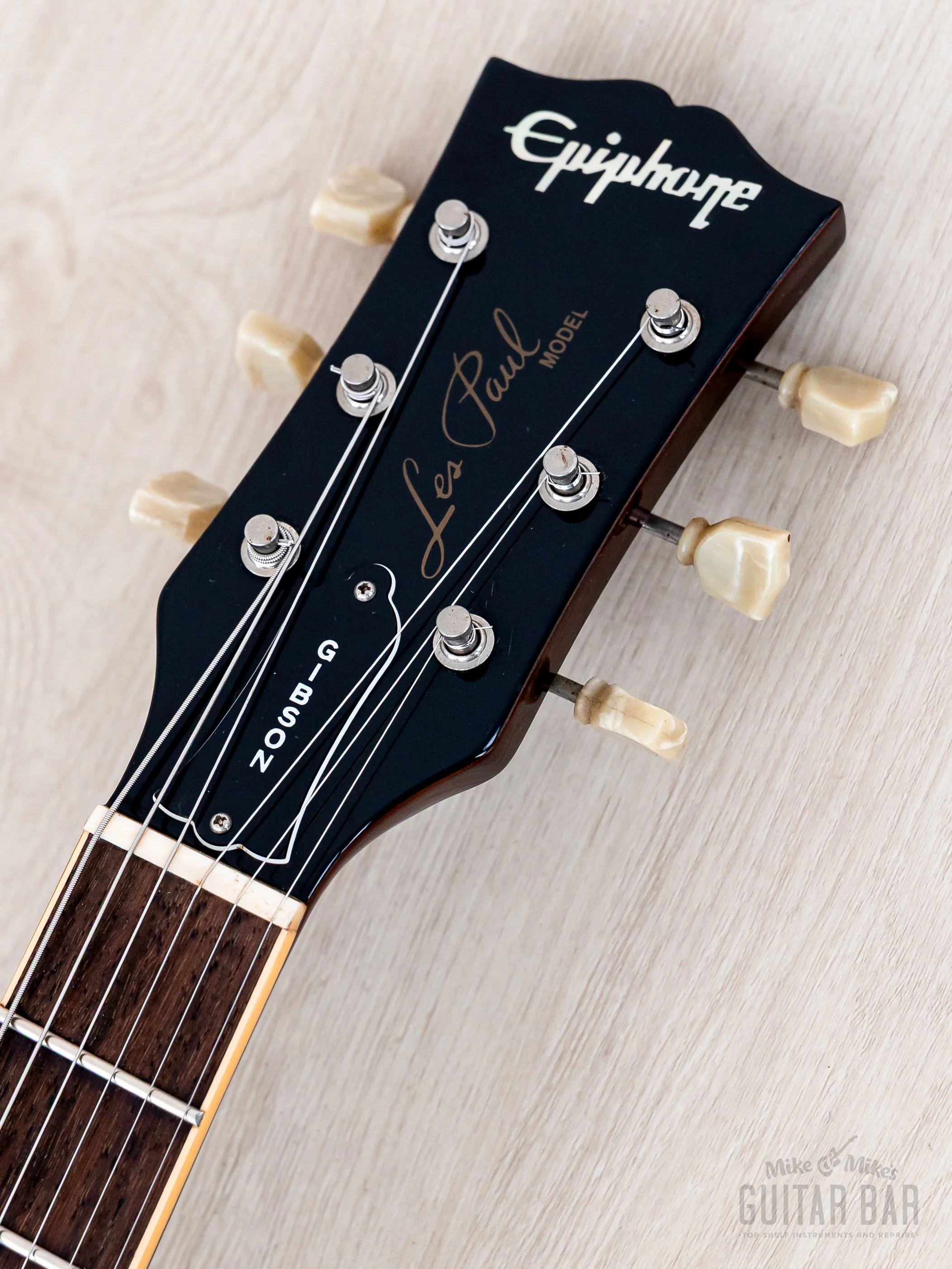 1999 Epiphone by Gibson Les Paul Standard w/ Open Book Headstock, Japan - Image 4