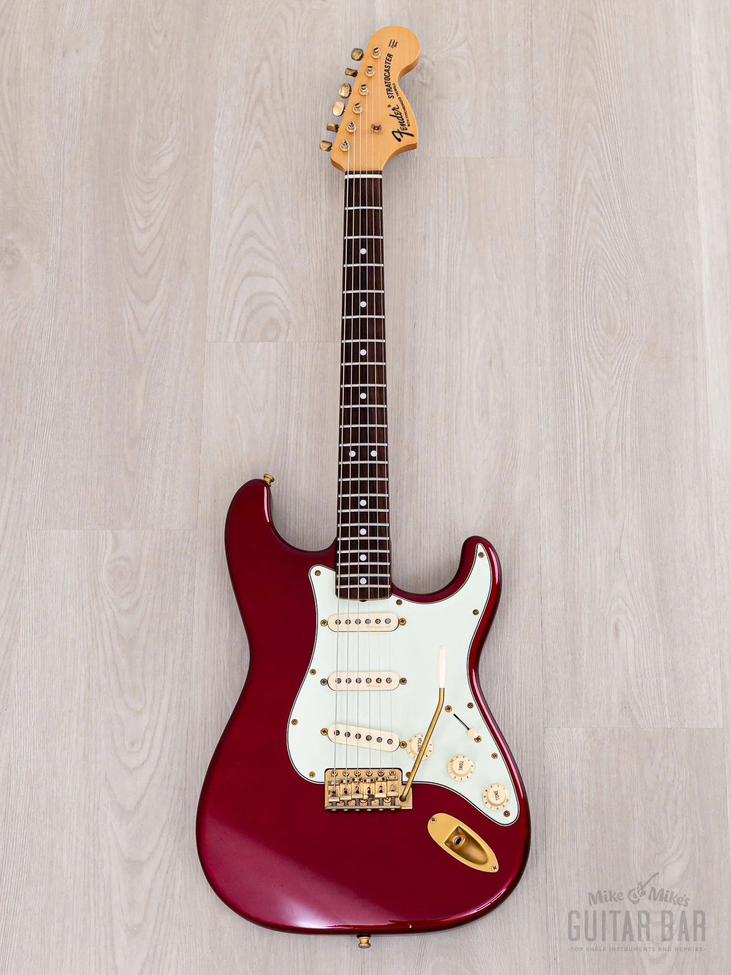 1999 Fender Chris Impellitteri Signature Stratocaster ST68G-115CI Candy Apple Red '68 Vintage Reissue, Japan CIJ - Image 2