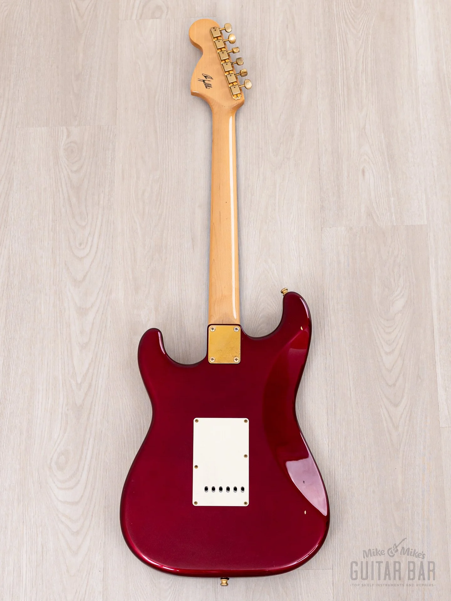 1999 Fender Chris Impellitteri Signature Stratocaster ST68G-115CI Candy Apple Red '68 Vintage Reissue, Japan CIJ - Image 3