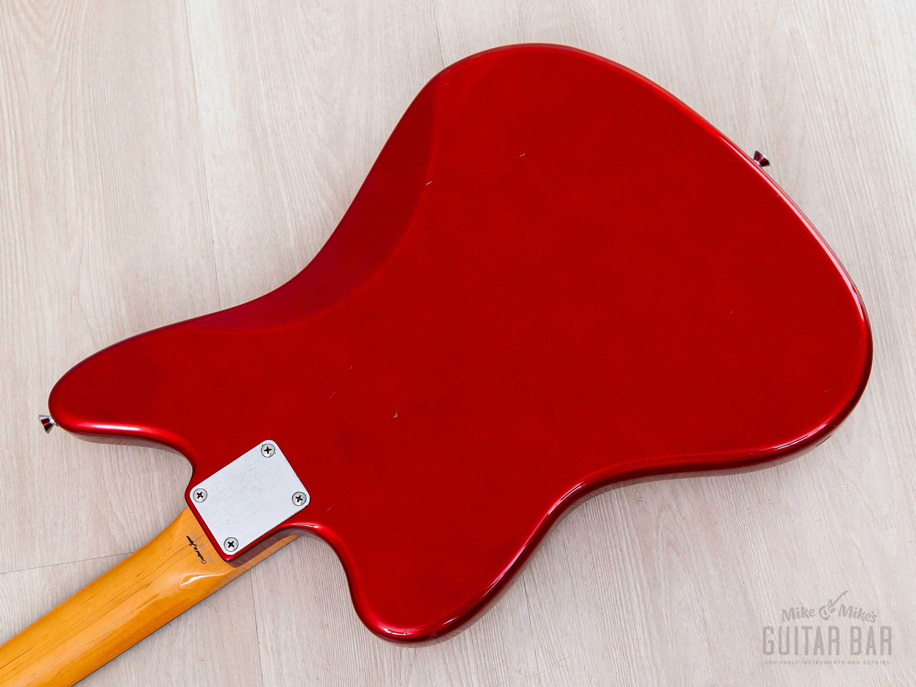 1999 Fender Jaguar '62 Vintage Reissue JG66-85 Candy Apple Red + Headstock, Japan CIJ - Image 14