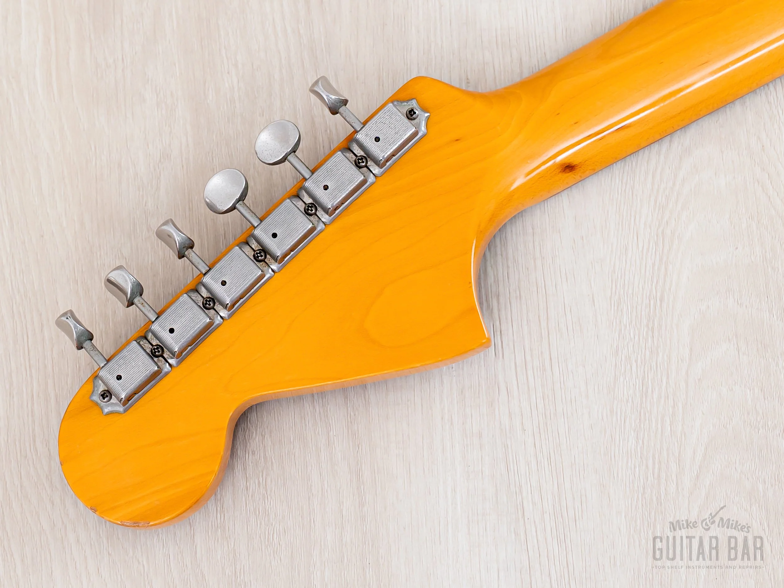 1999 Fender Jaguar '62 Vintage Reissue JG66-85 Candy Apple Red w/ Mastery Bridge + Vibrato & Lollar Pickups, Japan CIJ - Image 5