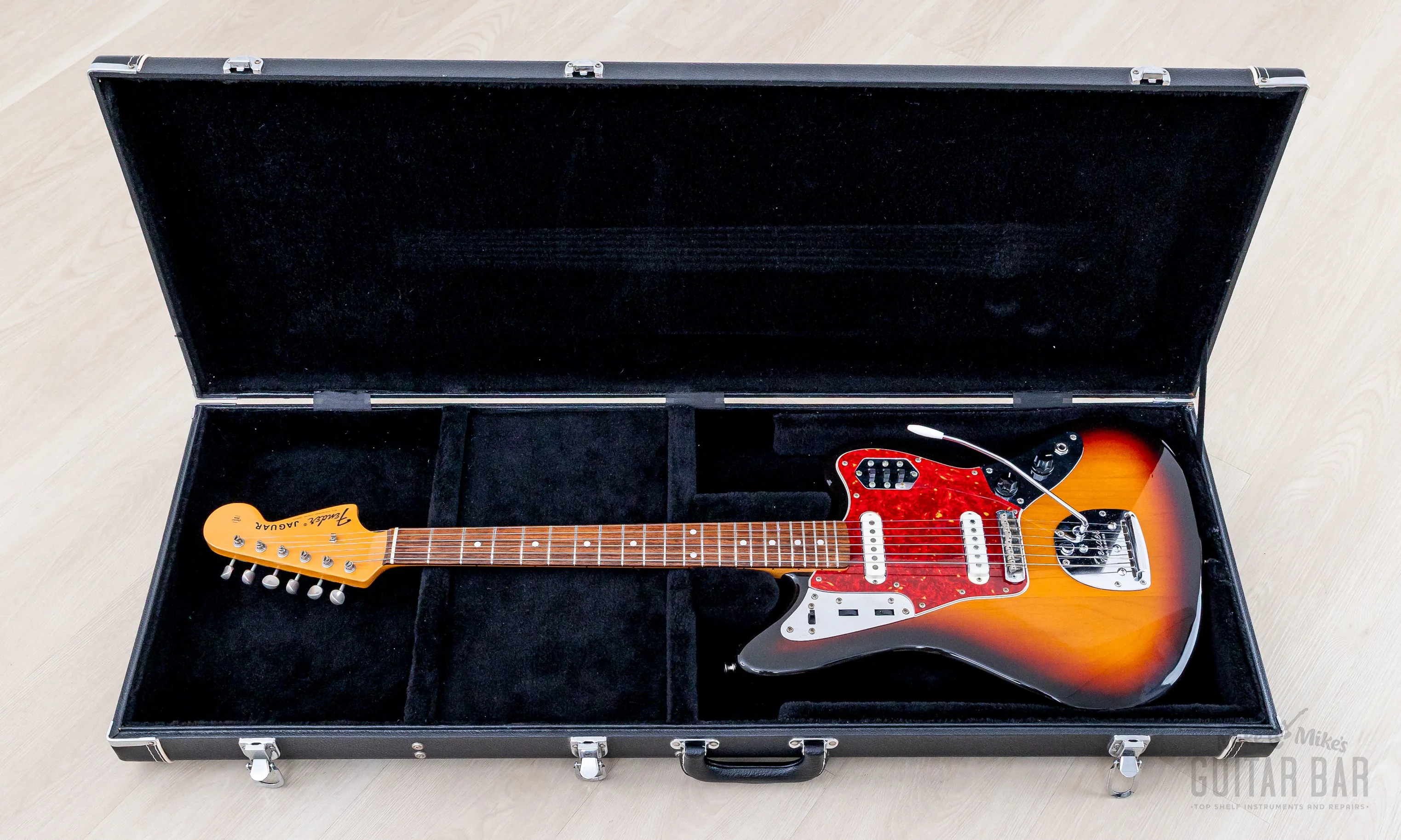 1999 Fender Jaguar ‘62 Vintage Reissue JG66-85 Sunburst, Near-Mint w/ Case, Japan CIJ - Image 16