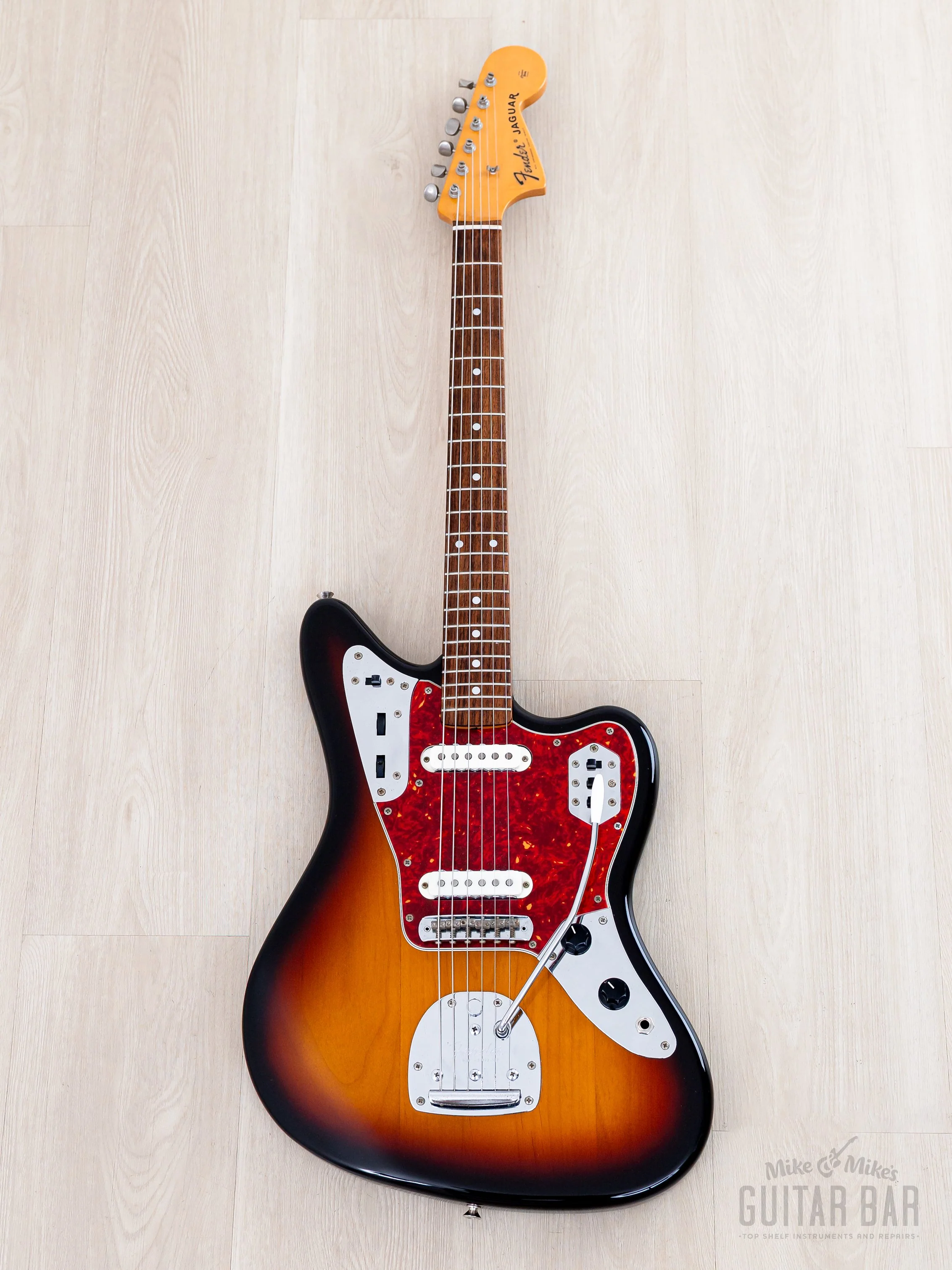 1999 Fender Jaguar ‘62 Vintage Reissue JG66-85 Sunburst, Near-Mint w/ Case, Japan CIJ - Image 2