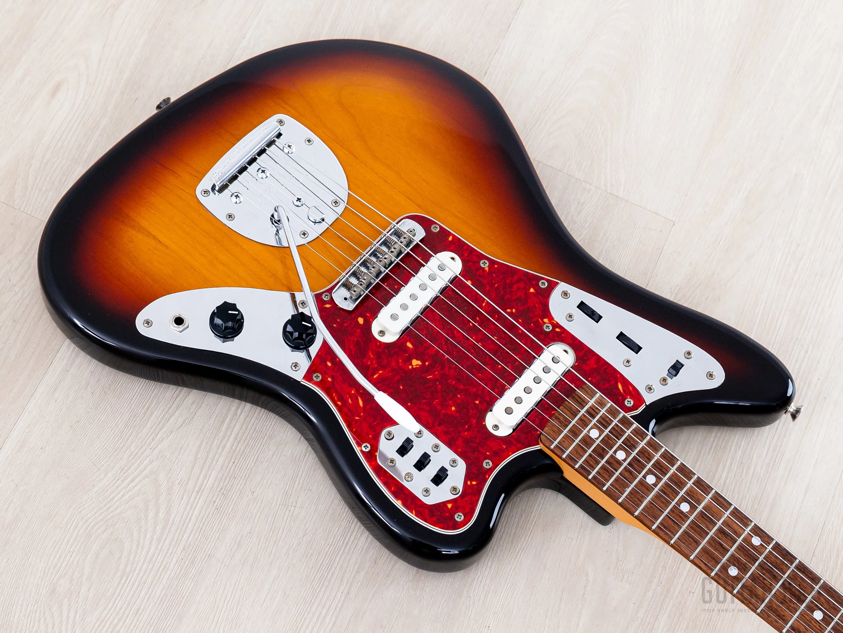 1999 Fender Jaguar ‘62 Vintage Reissue JG66-85 Sunburst, Near-Mint w/ Case, Japan CIJ - Image 8