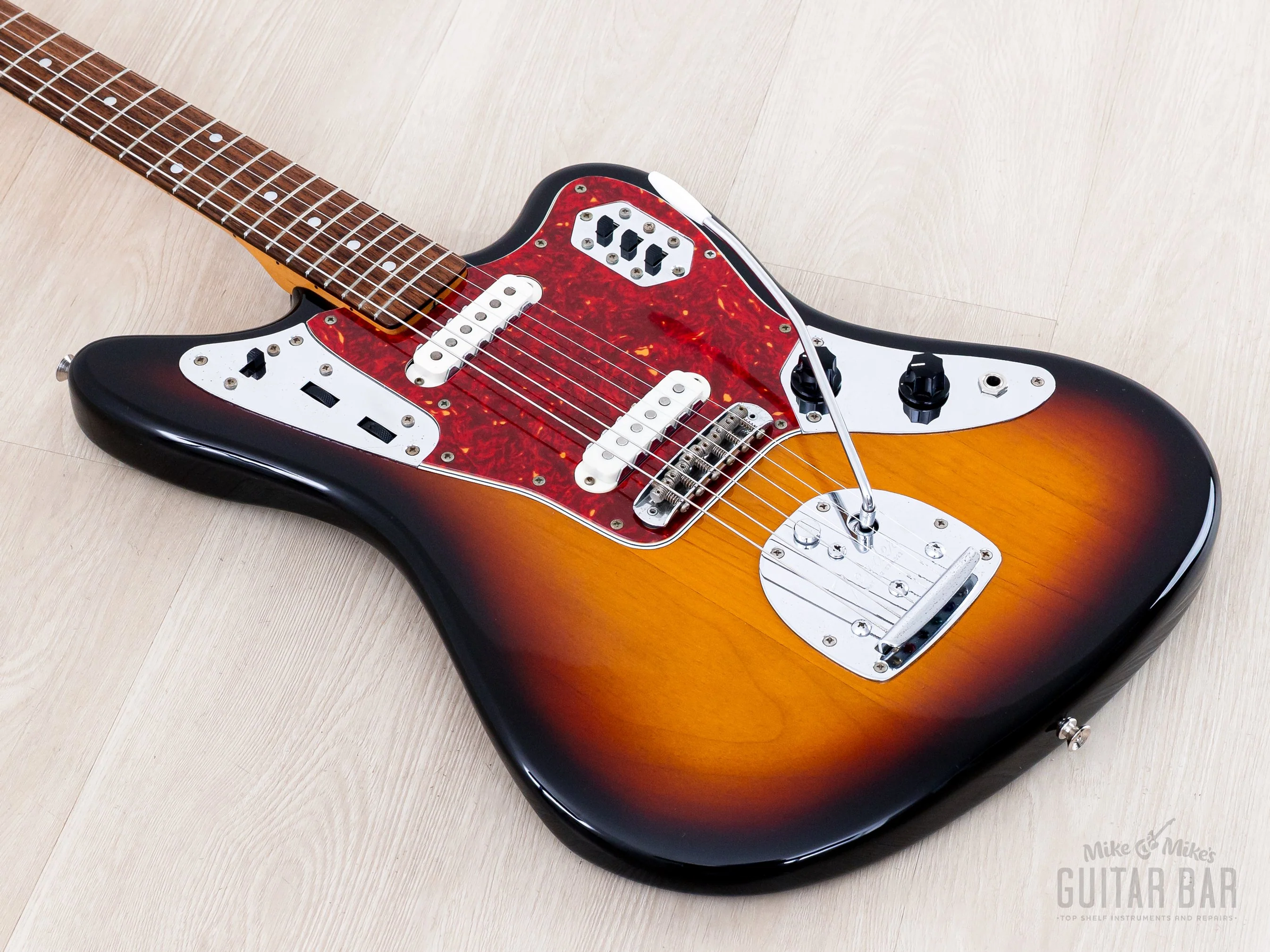1999 Fender Jaguar ‘62 Vintage Reissue JG66-85 Sunburst, Near-Mint w/ Case, Japan CIJ - Image 9