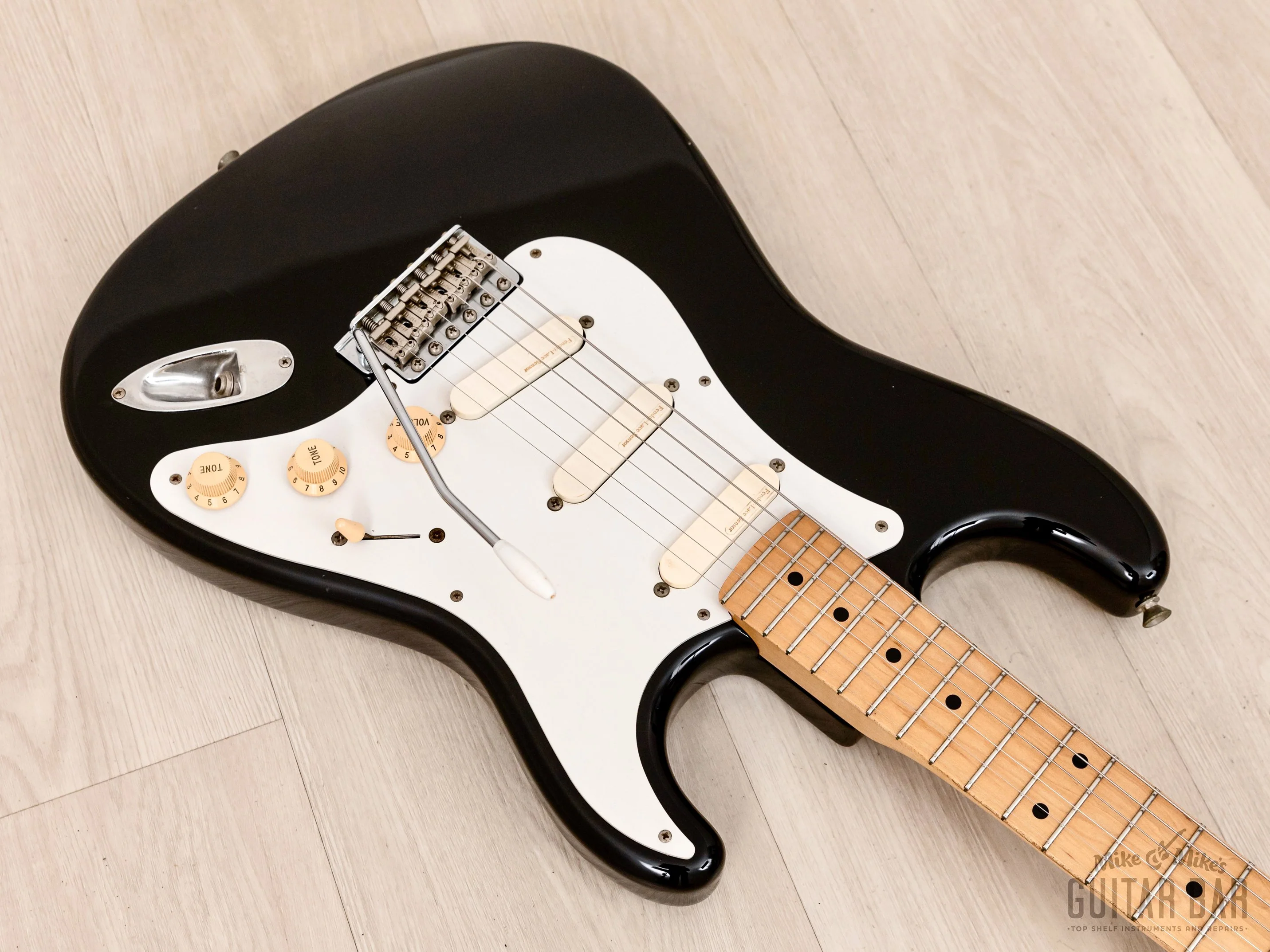 1999 Fender Stratocaster â54 Vintage Reissue ST54-95LS Blackie Specs w/ USA Lace Sensors, Japan CIJ - Image 8