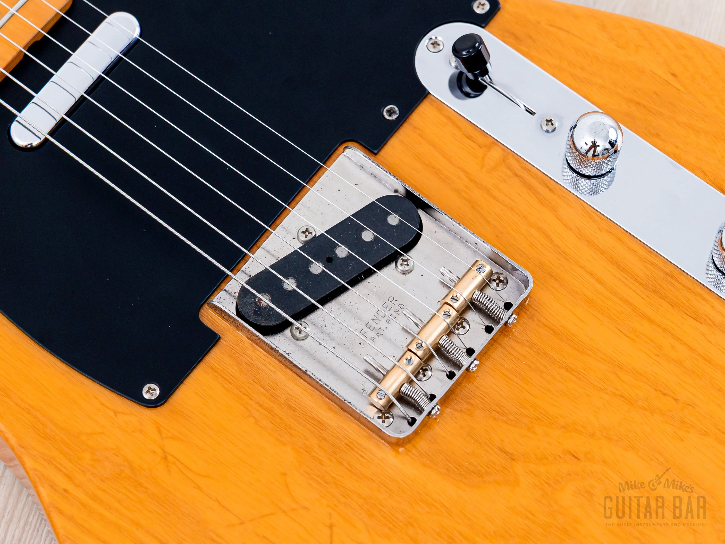 1999 Fender Telecaster â52 Vintage Reissue TL52-65 Butterscotch w/ V Neck, Japan CIJ - Image 8