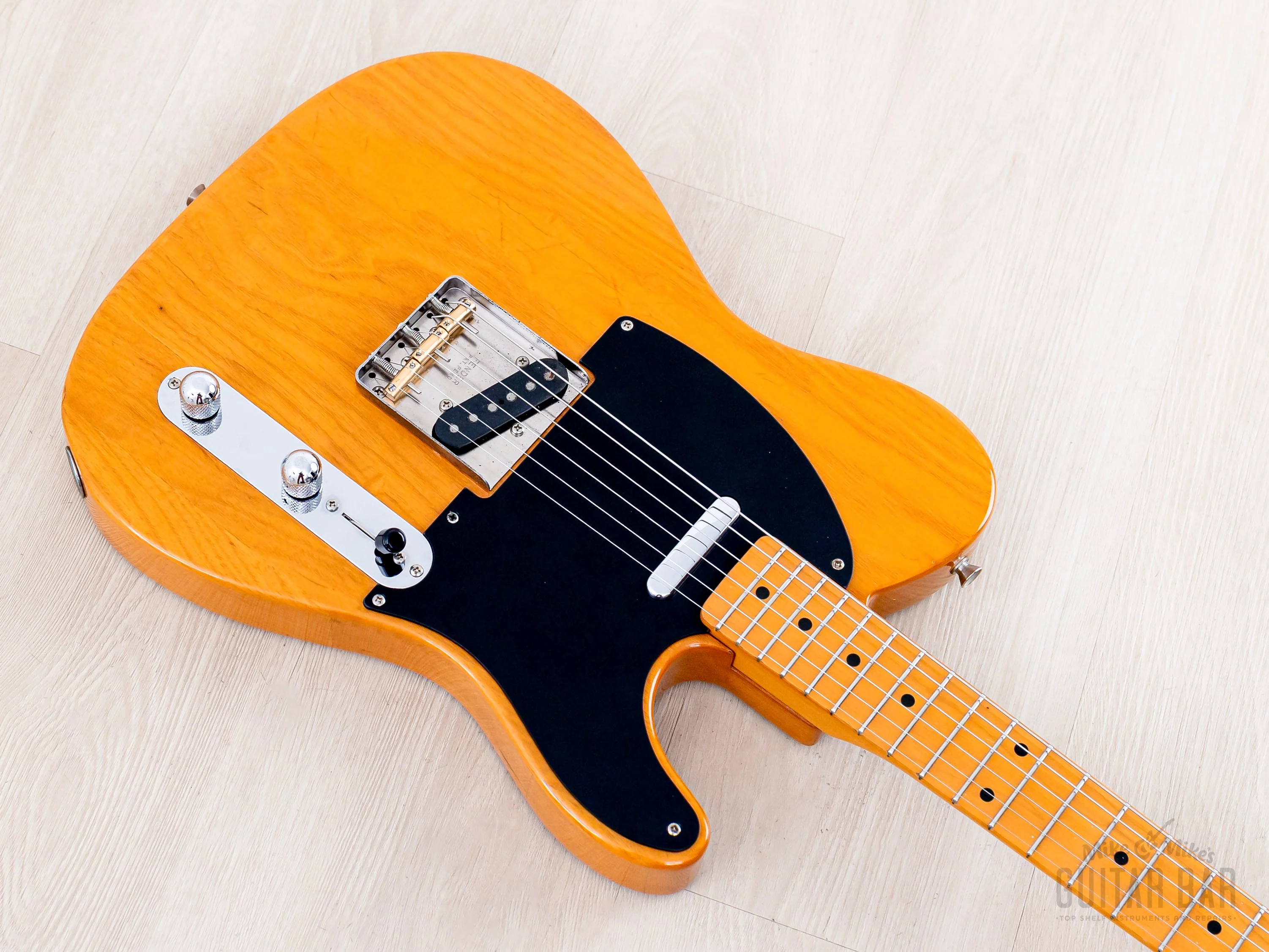 1999 Fender Telecaster â52 Vintage Reissue TL52-65 Butterscotch w/ V Neck, Japan CIJ - Image 9
