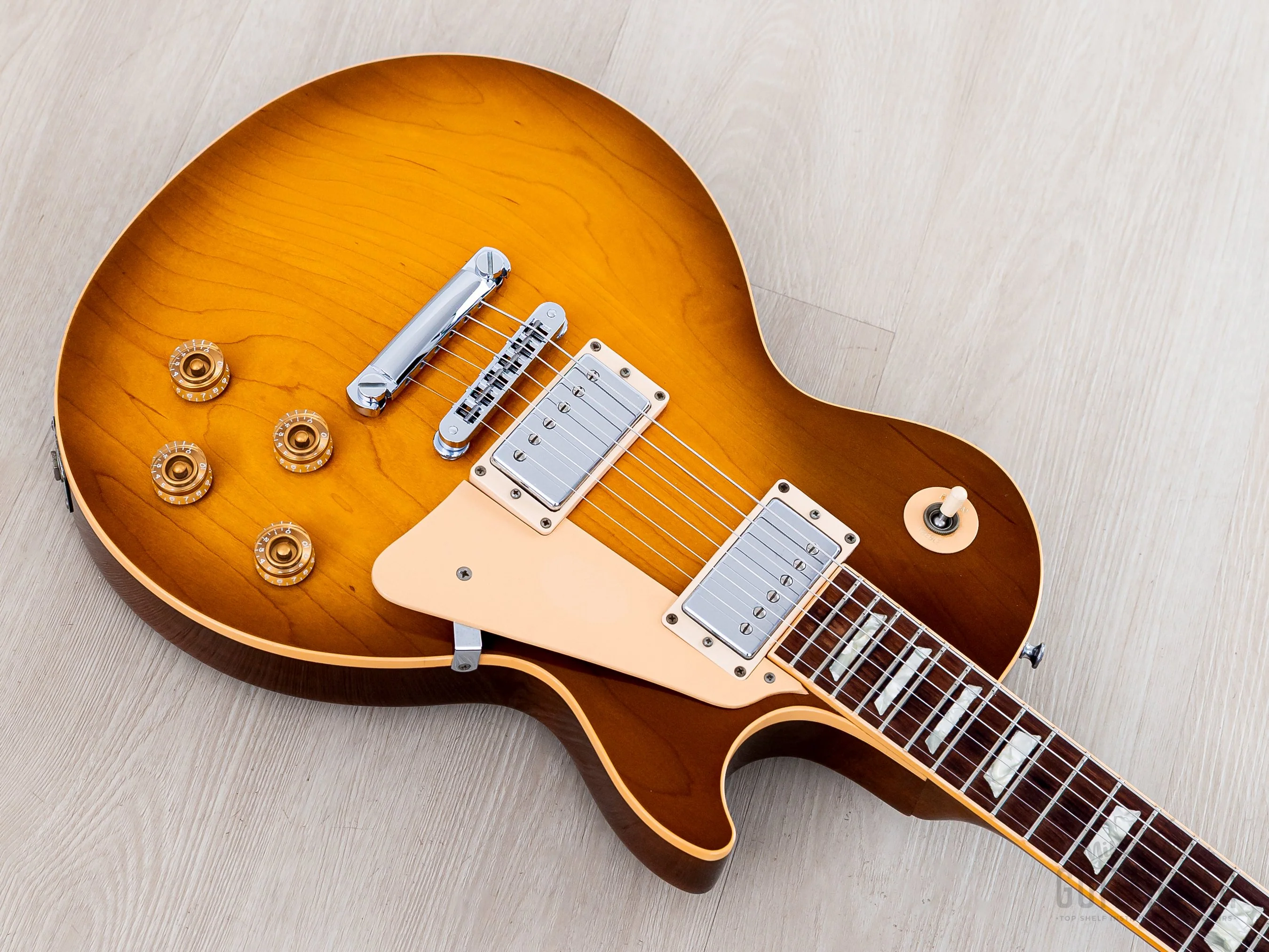 1999 Gibson Les Paul Standard Honey Burst, 100% Original w/ Case - Image 8