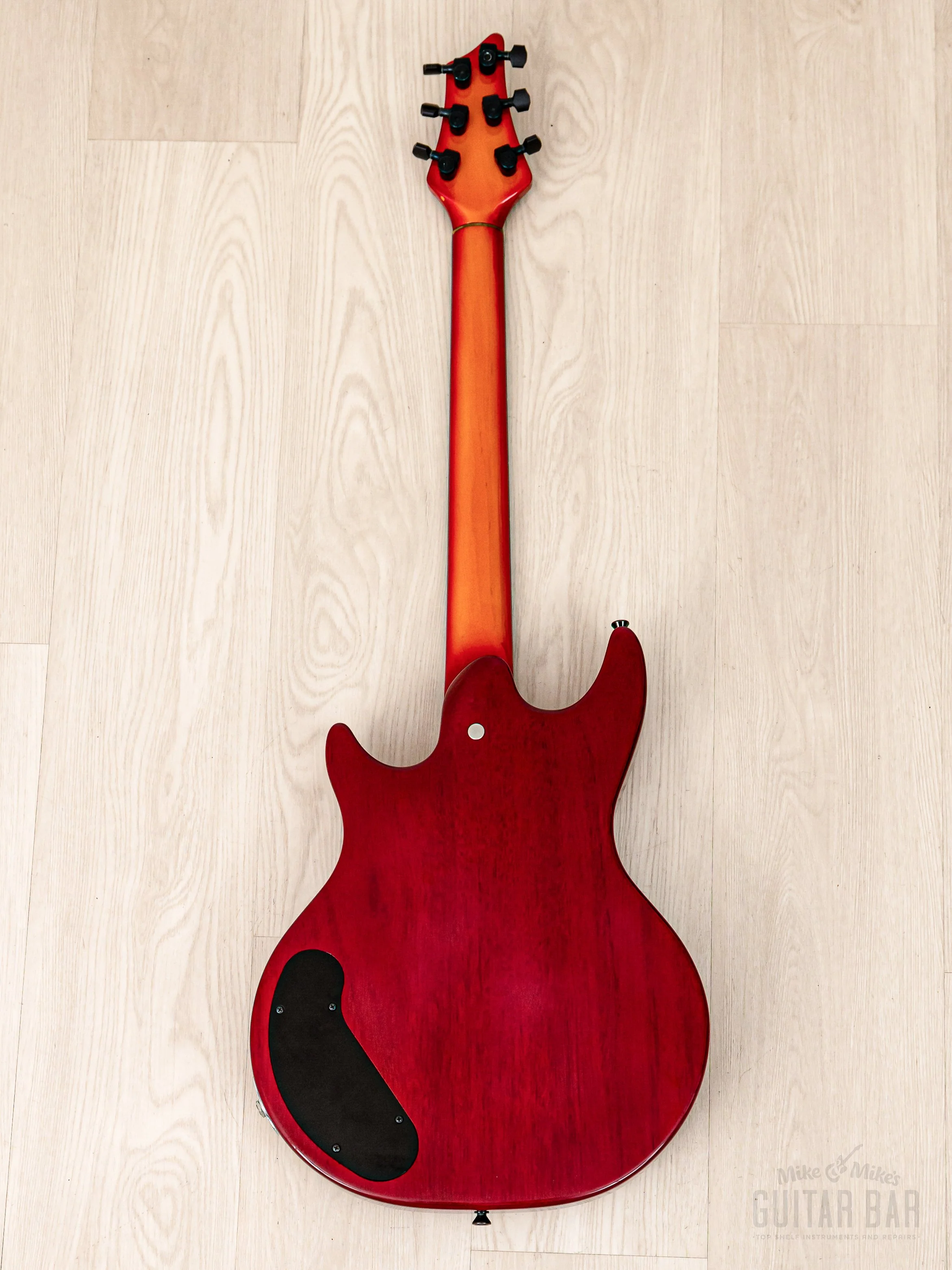 2000 Dave Bunker MVP Quilt Top Cherry Sunburst, 100% Original w/ Case - Image 3