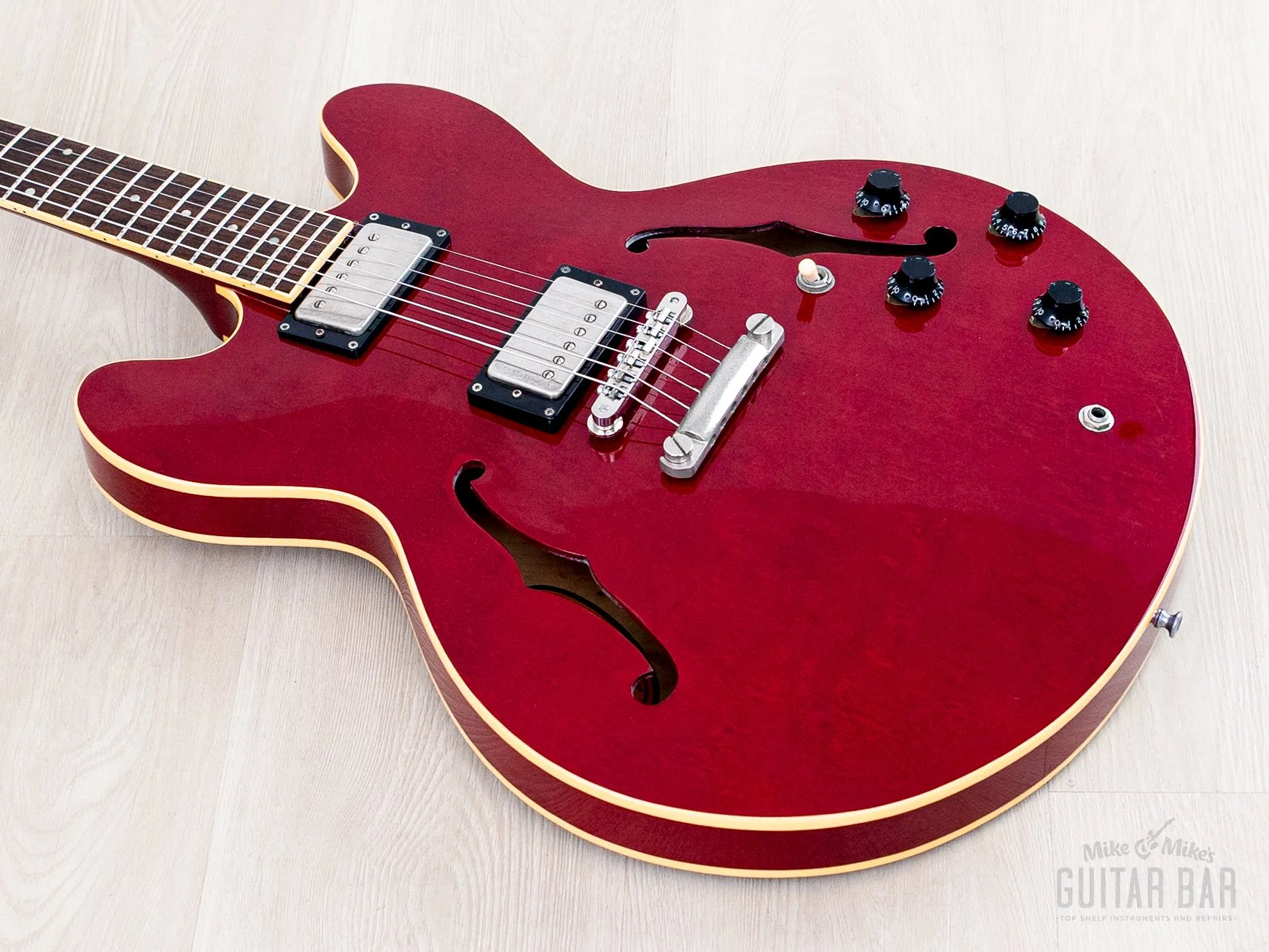2000 Epiphone by Gibson ES-335 Dot Semi Hollow Guiar Cherry, Pre-Elitist Japan Terada - Image 10