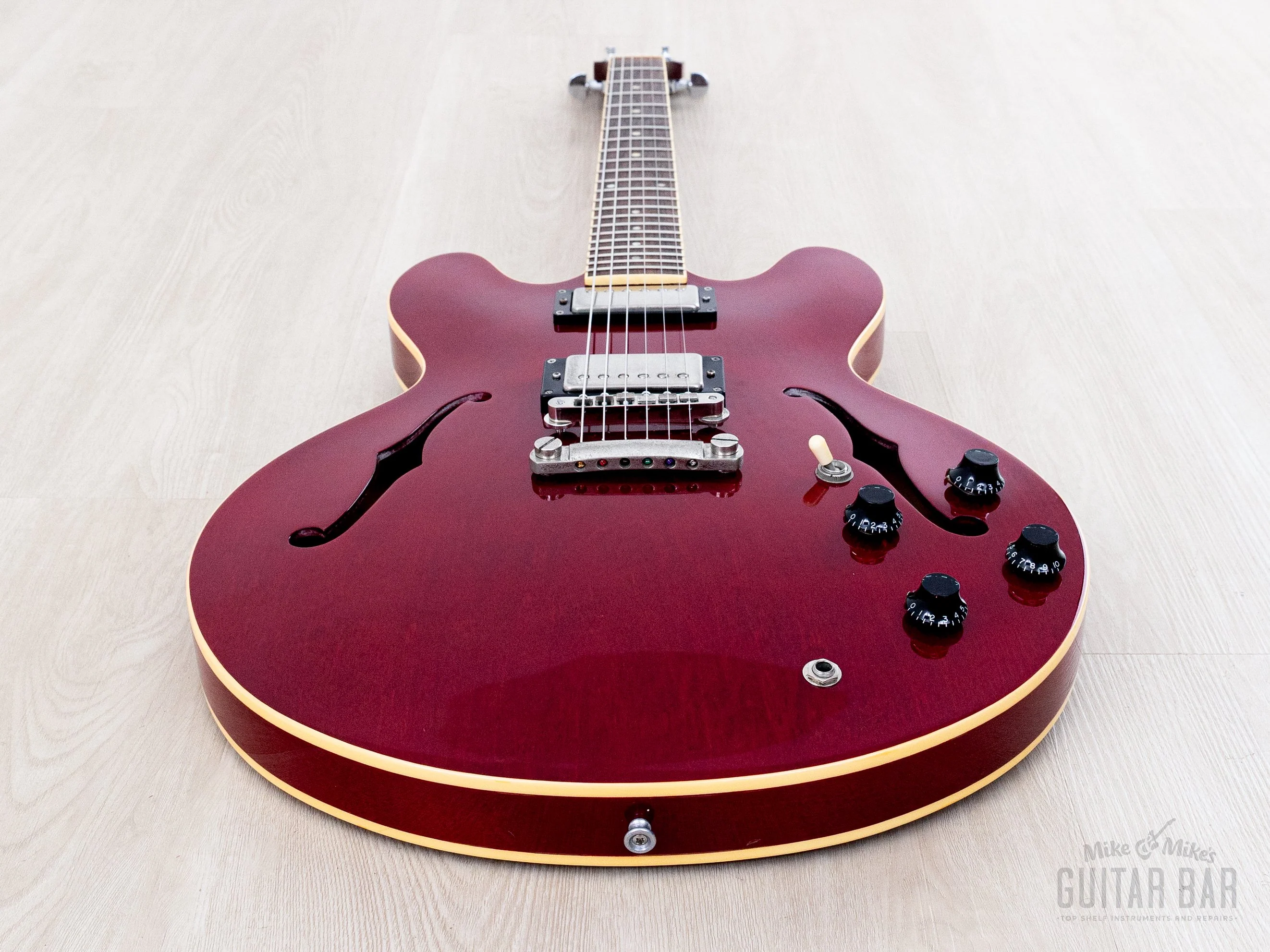 2000 Epiphone by Gibson ES-335 Dot Semi Hollow Guiar Cherry, Pre-Elitist Japan Terada - Image 11