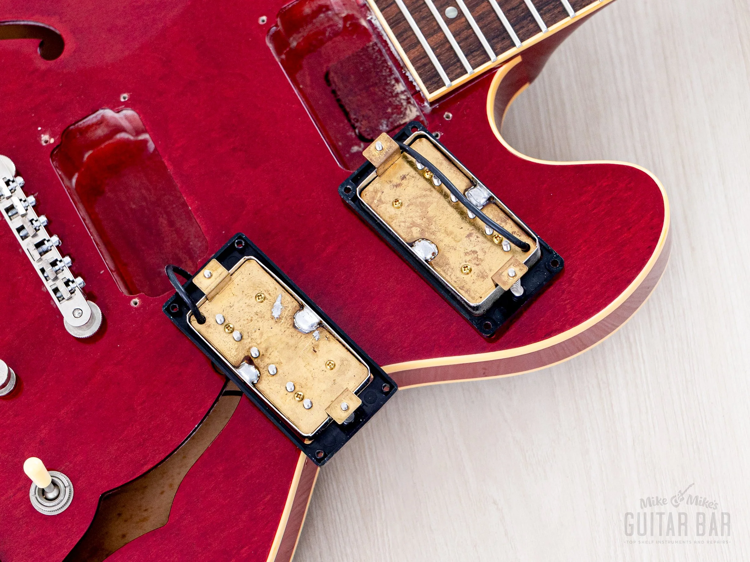 2000 Epiphone by Gibson ES-335 Dot Semi Hollow Guiar Cherry, Pre-Elitist Japan Terada - Image 16