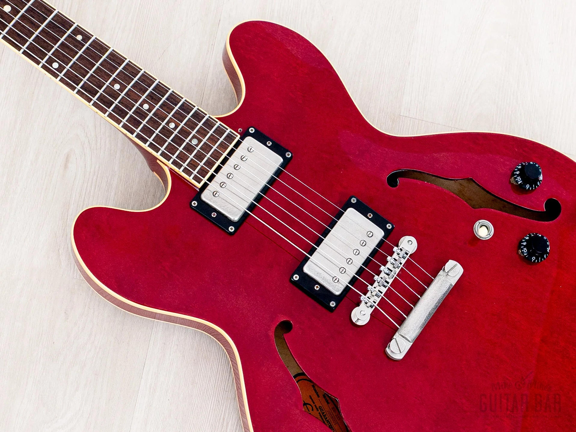 2000 Epiphone by Gibson ES-335 Dot Semi Hollow Guiar Cherry, Pre-Elitist Japan Terada - Image 8