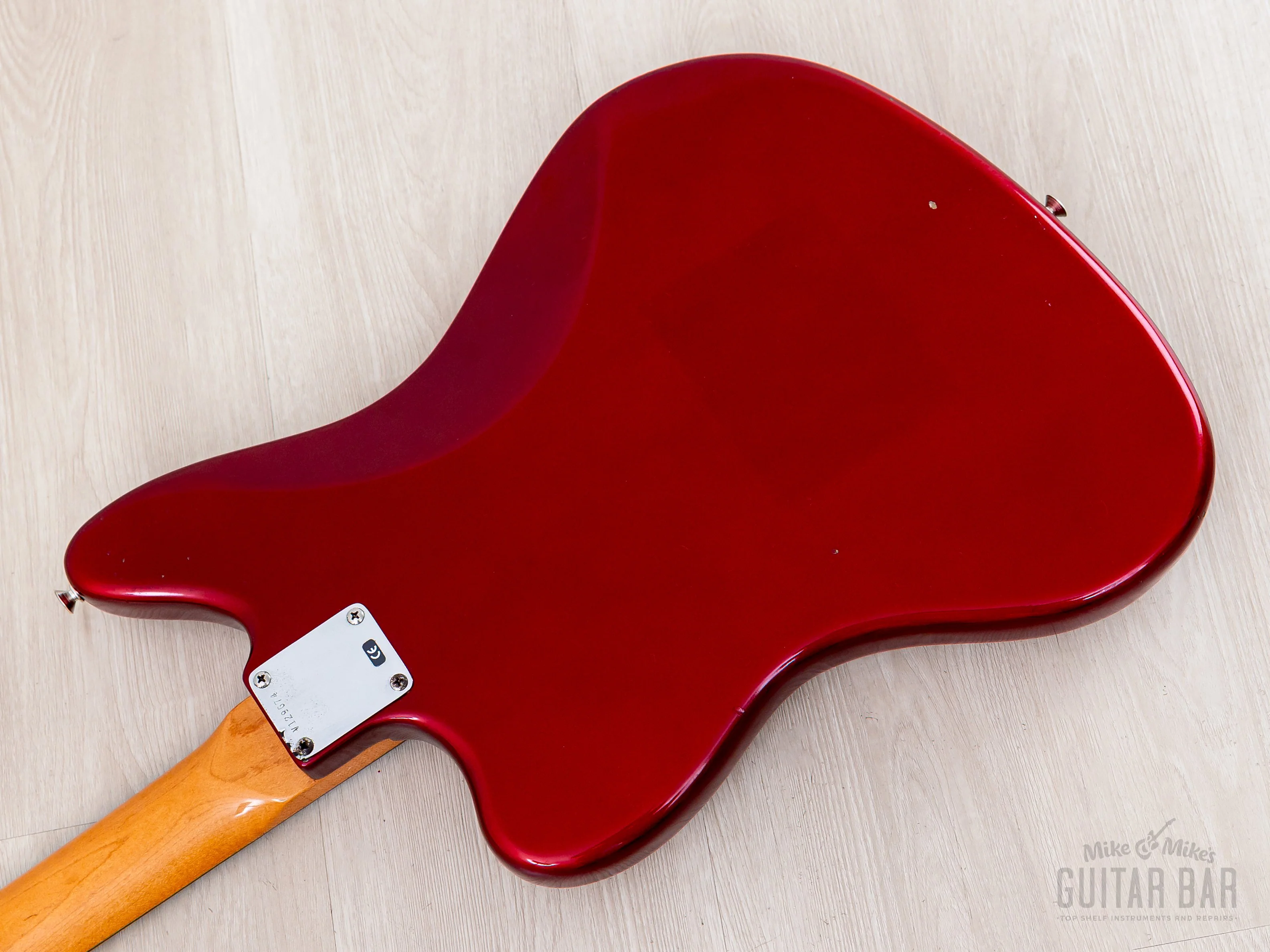 2000 Fender American Vintage '62 Jaguar Yamano, Candy Apple Red w/ Matching Headstock, Case & Tags - Image 15